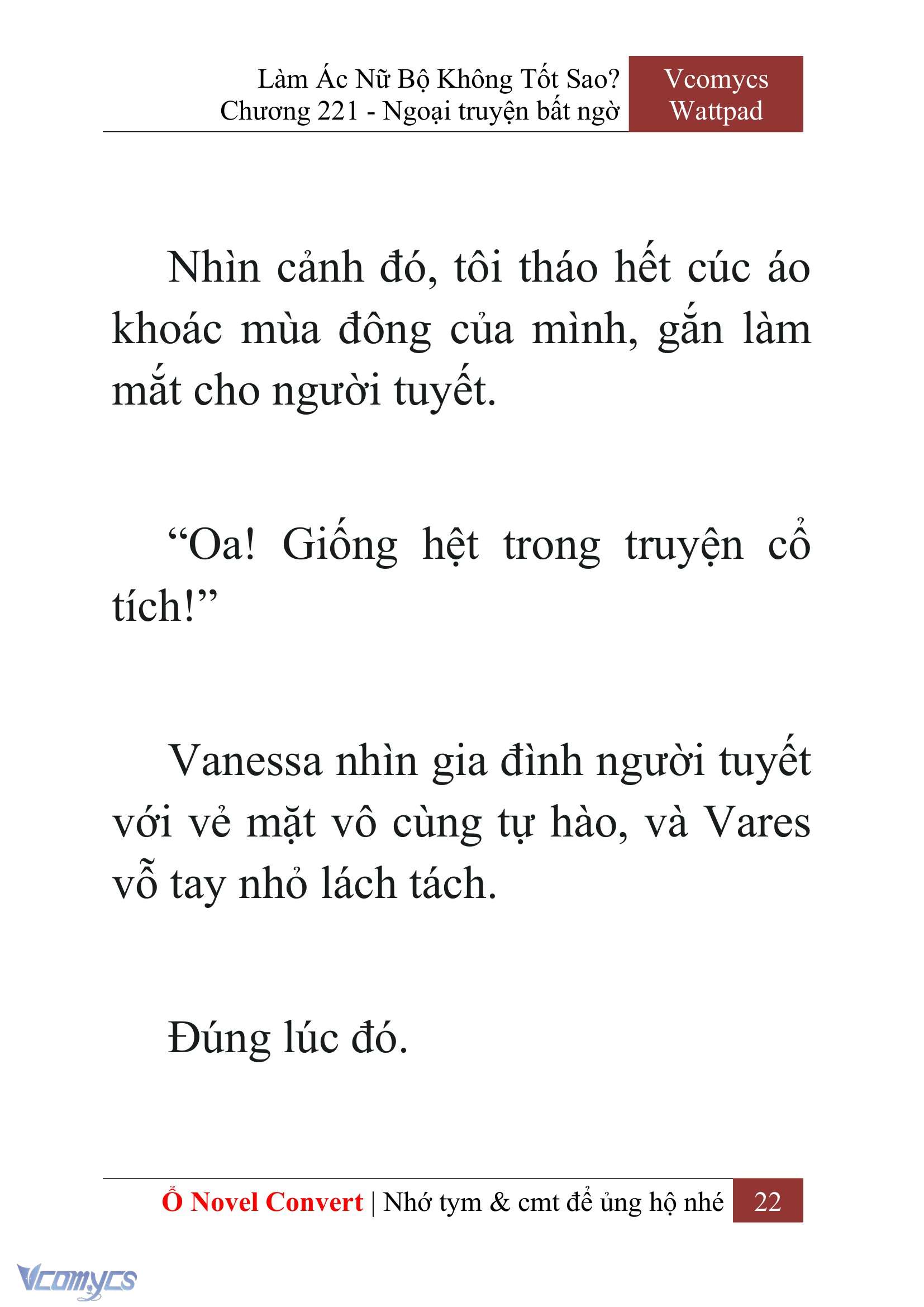 [Novel] Làm Ác Nữ Bộ Không Tốt Sao? Chap 221 - Trang 2