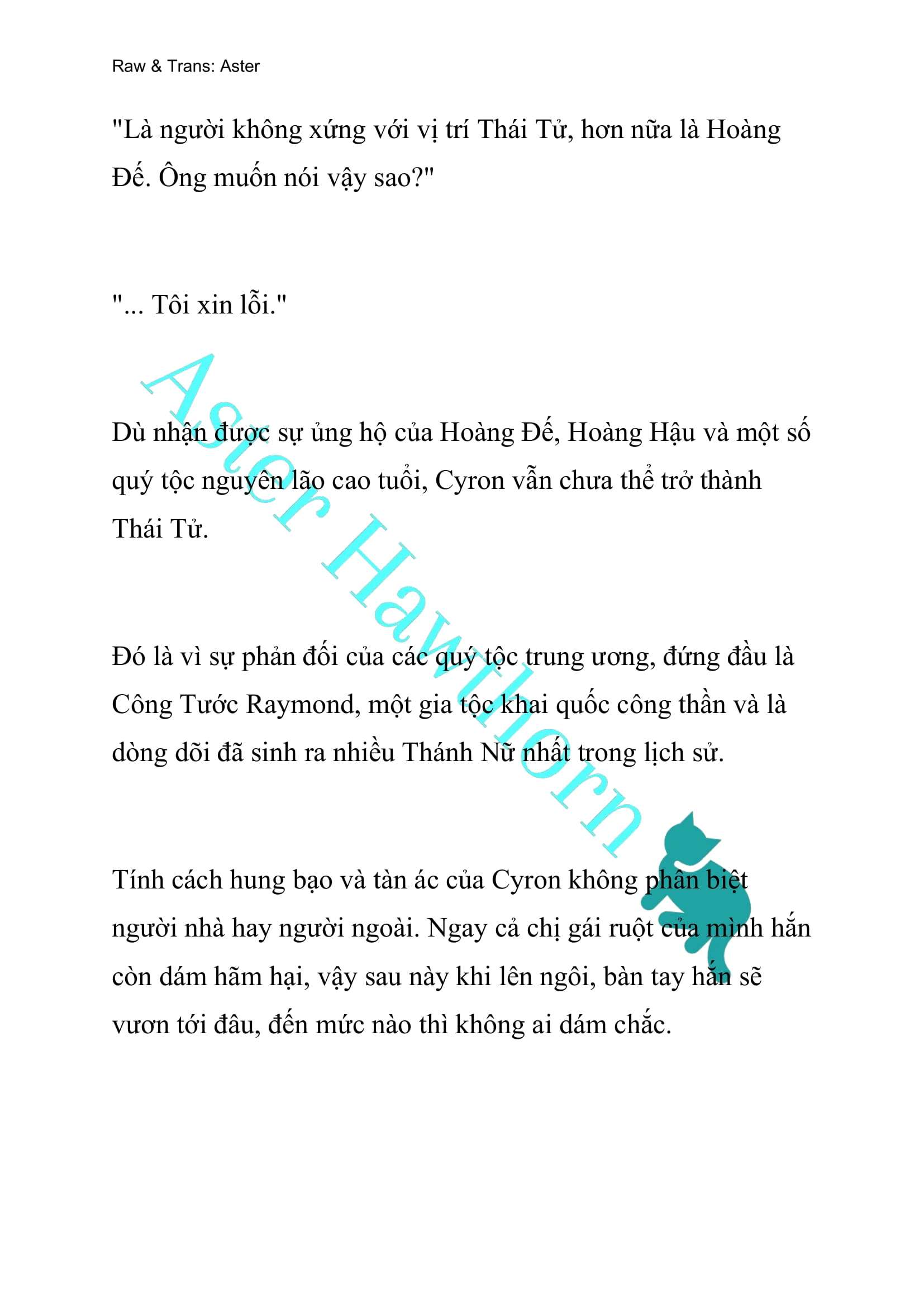 [NOVEL] Anh Hùng Khao Khát Sự Sa Ngã Của Thánh Nữ Chap 63 - Trang 2