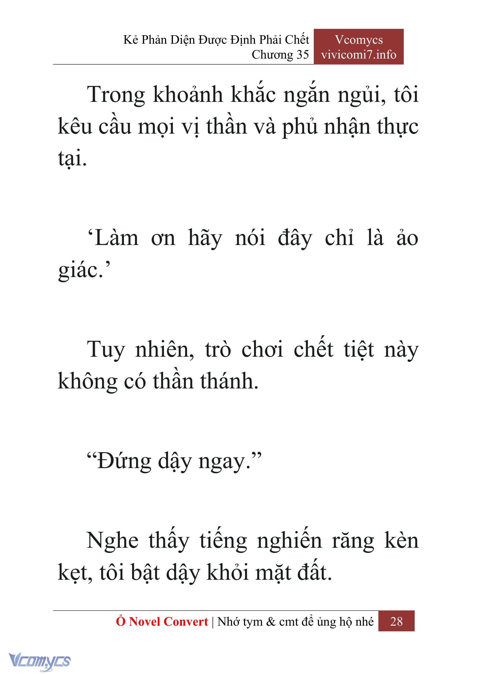 [Novel] Kẻ Phản Diện Được Định Phải Chết Chap 35 - Next 