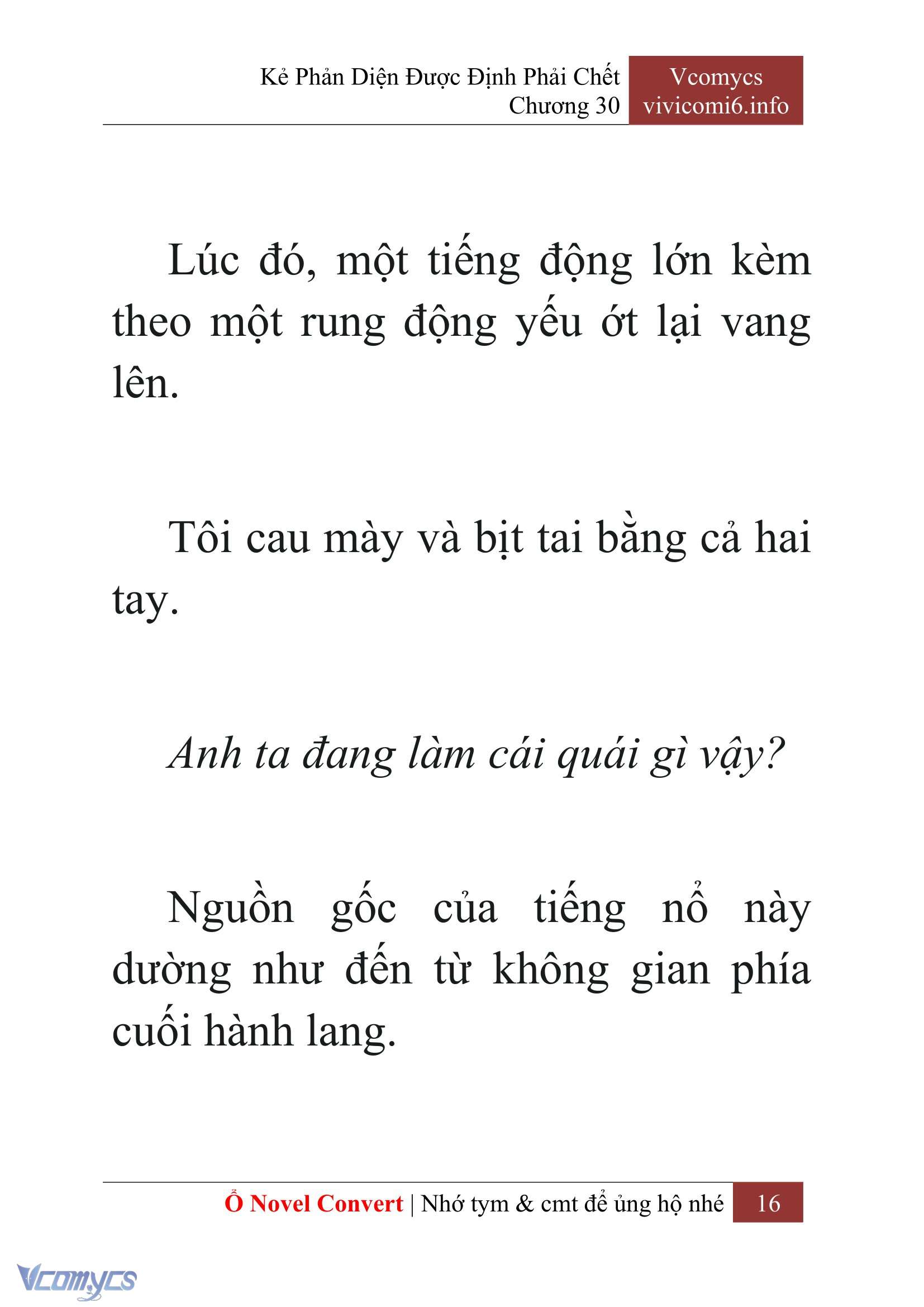 [Novel] Kẻ Phản Diện Được Định Phải Chết Chap 30 - Trang 2