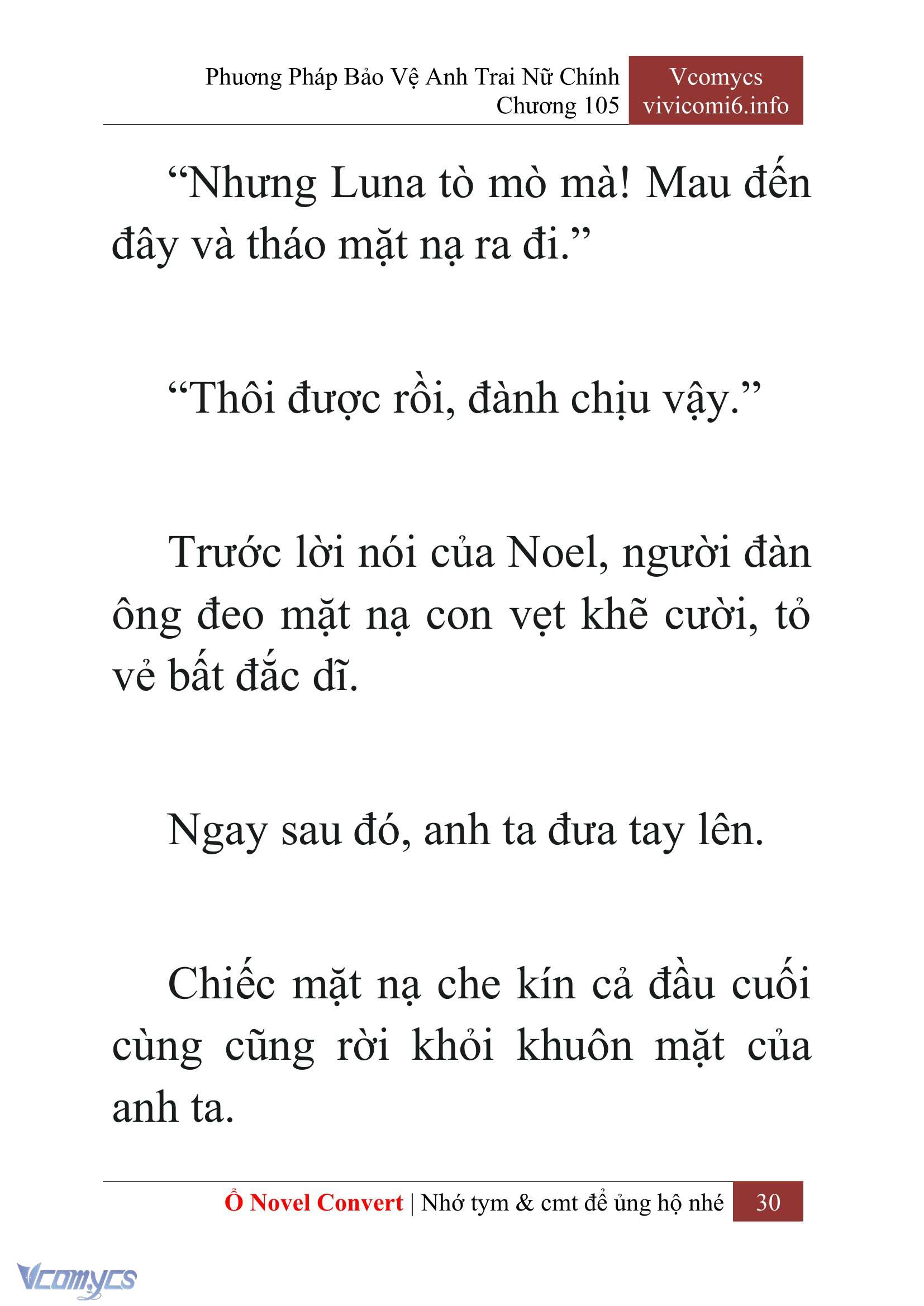[Novel] Phương Pháp Bảo Vệ Anh Trai Nữ Chính Chap 105 - Trang 2