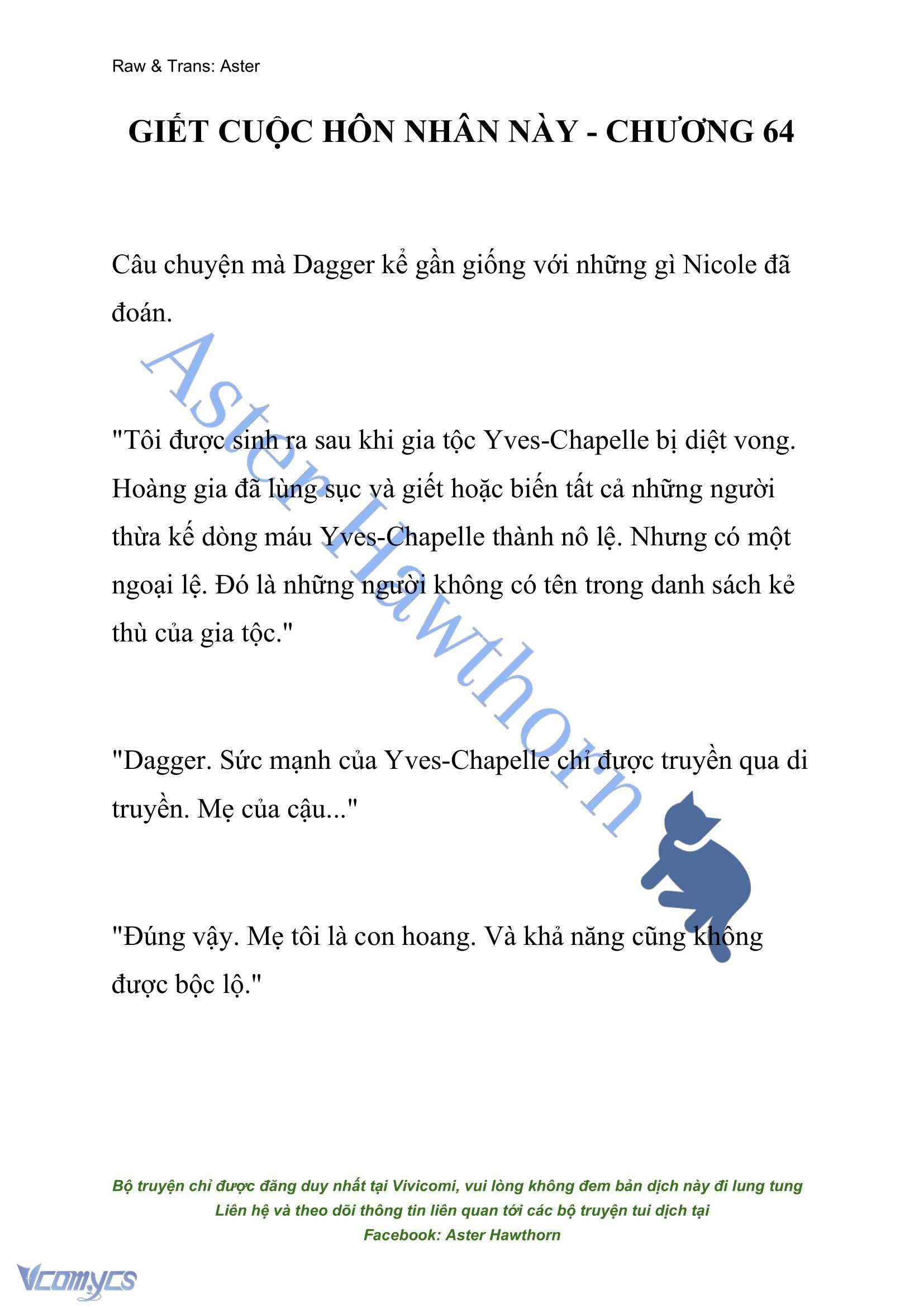 [NOVEL] Giết Cuộc Hôn Nhân Này Chap 64 - Trang 2