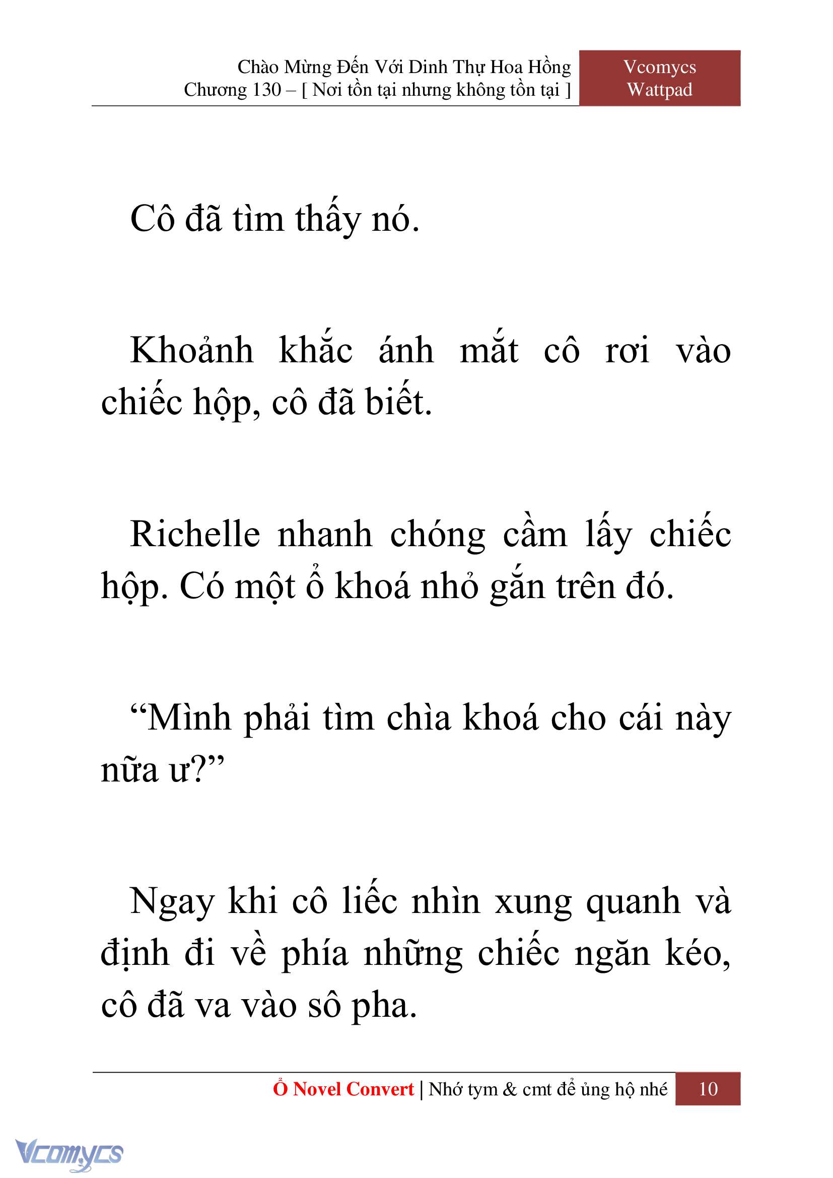 [Novel] Chào Mừng Đến Với Dinh Thự Hoa Hồng Chap 130 - Trang 2
