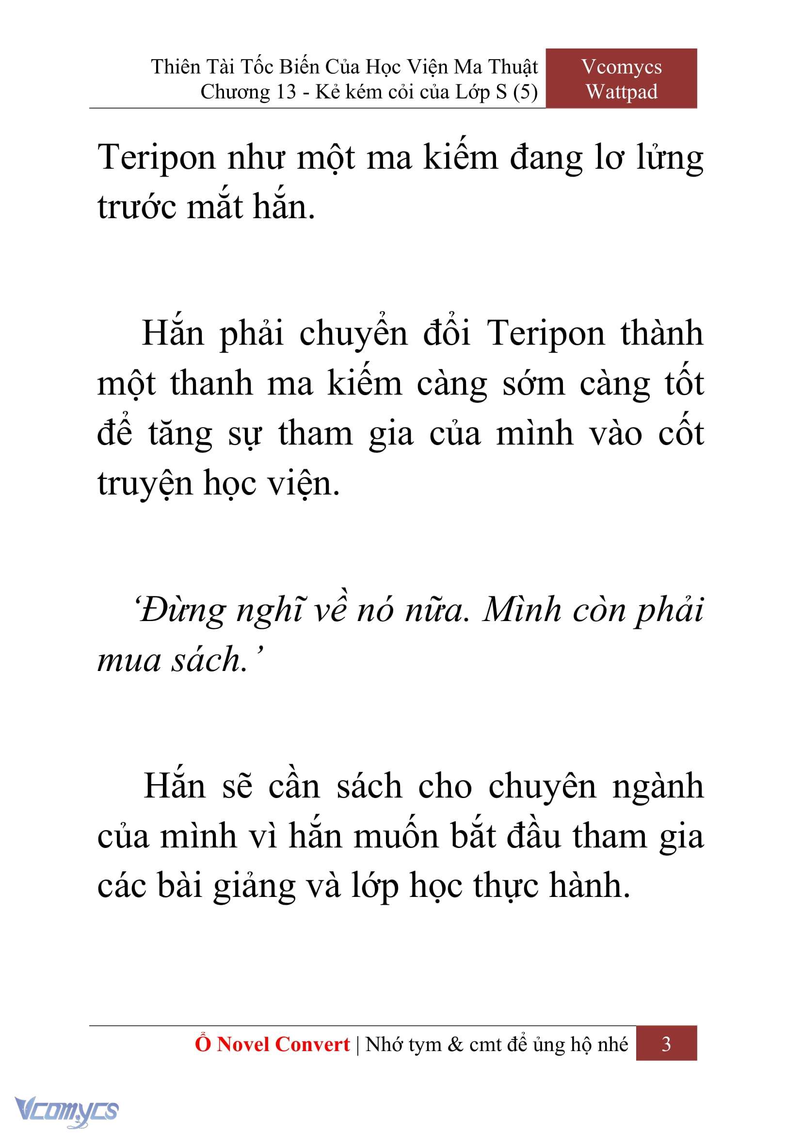 [Novel] Thiên Tài Tốc Biến Của Học Viện Ma Thuật Chap 13 - Trang 2