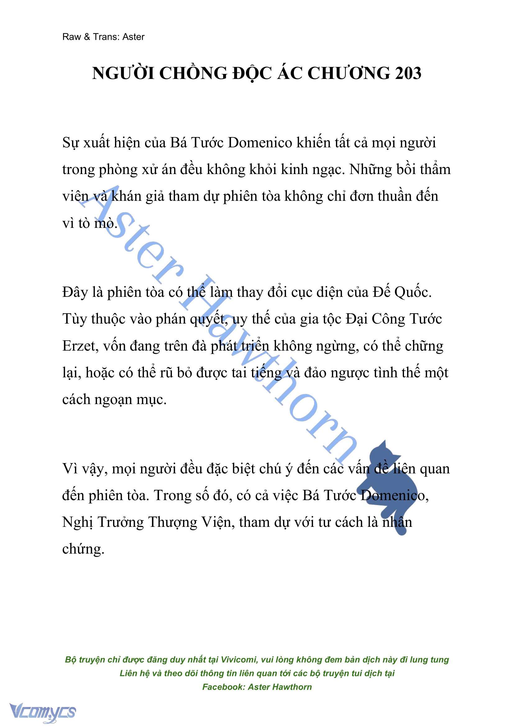 [NOVEL] Người Chồng Độc Ác Chap 203 - Trang 2