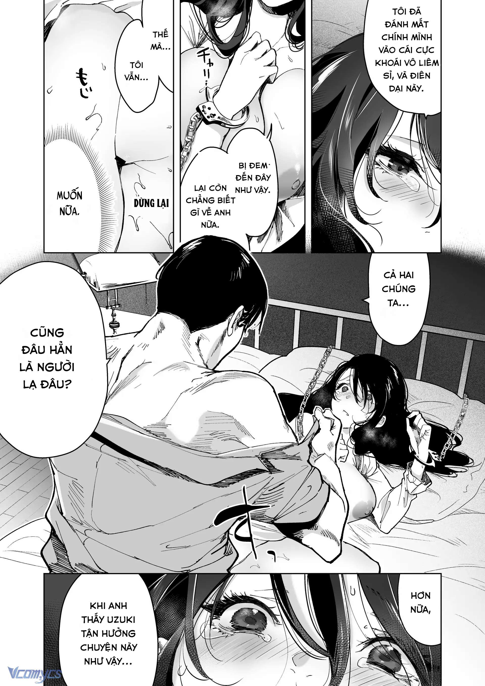 『18+』Anh cảnh sát nhà bên si tình - Cô vợ ngày ngày bị giam giữ và NTR trong lồng sắt Chap 2 - Next 