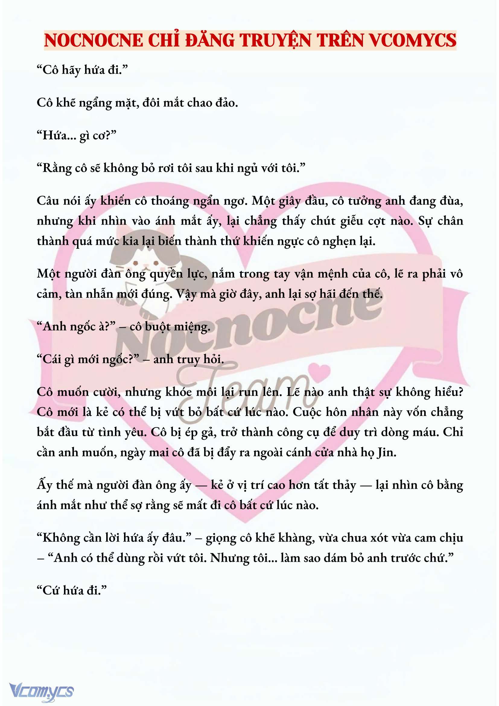 [NOVEL] MANG THAI, CƯỠNG ĐOẠT Chap 44 - Trang 2