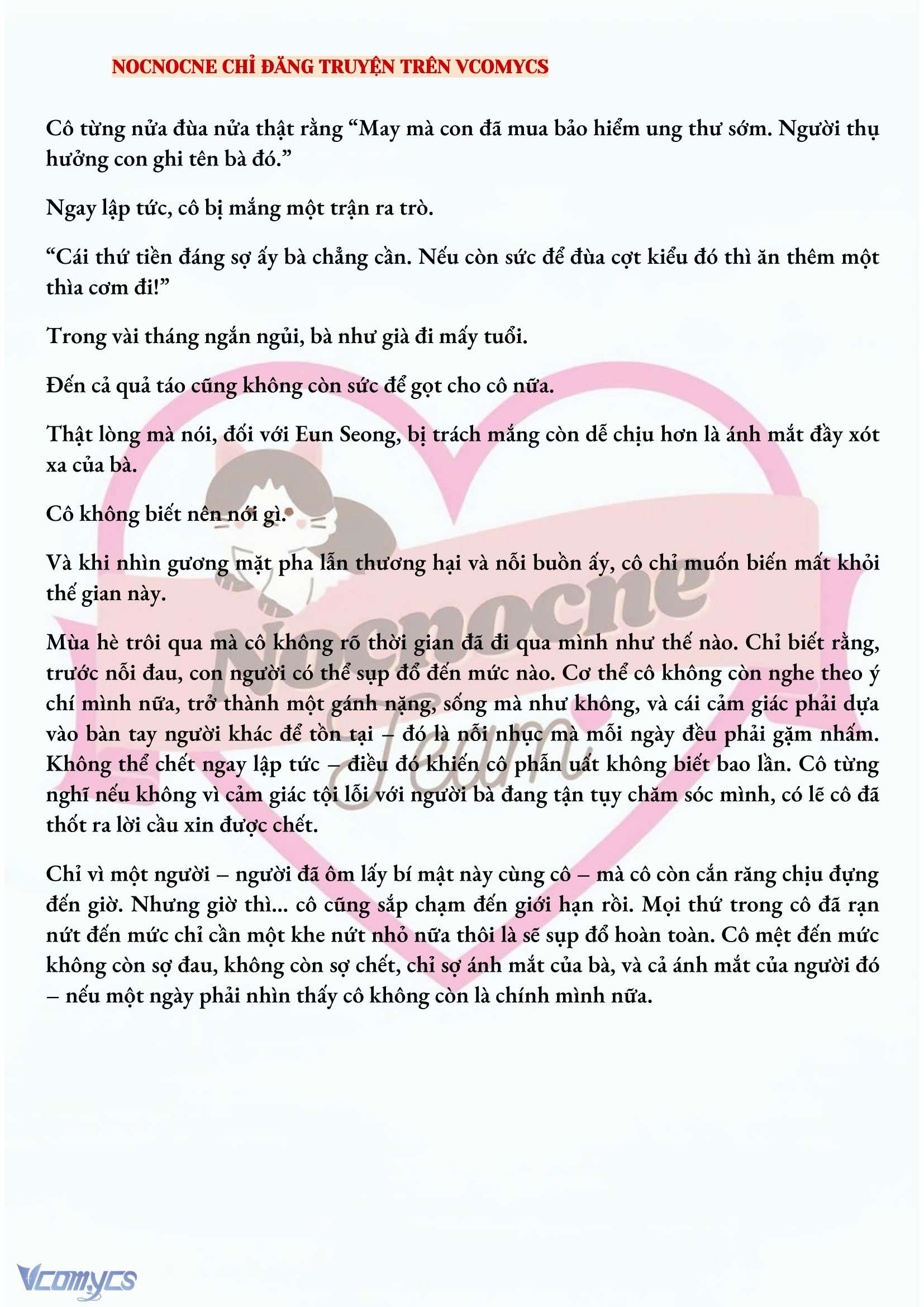 [NOVEL] CHÚNG TA KẾT THÚC VÀO MÙA THU Chap 50 - Trang 2