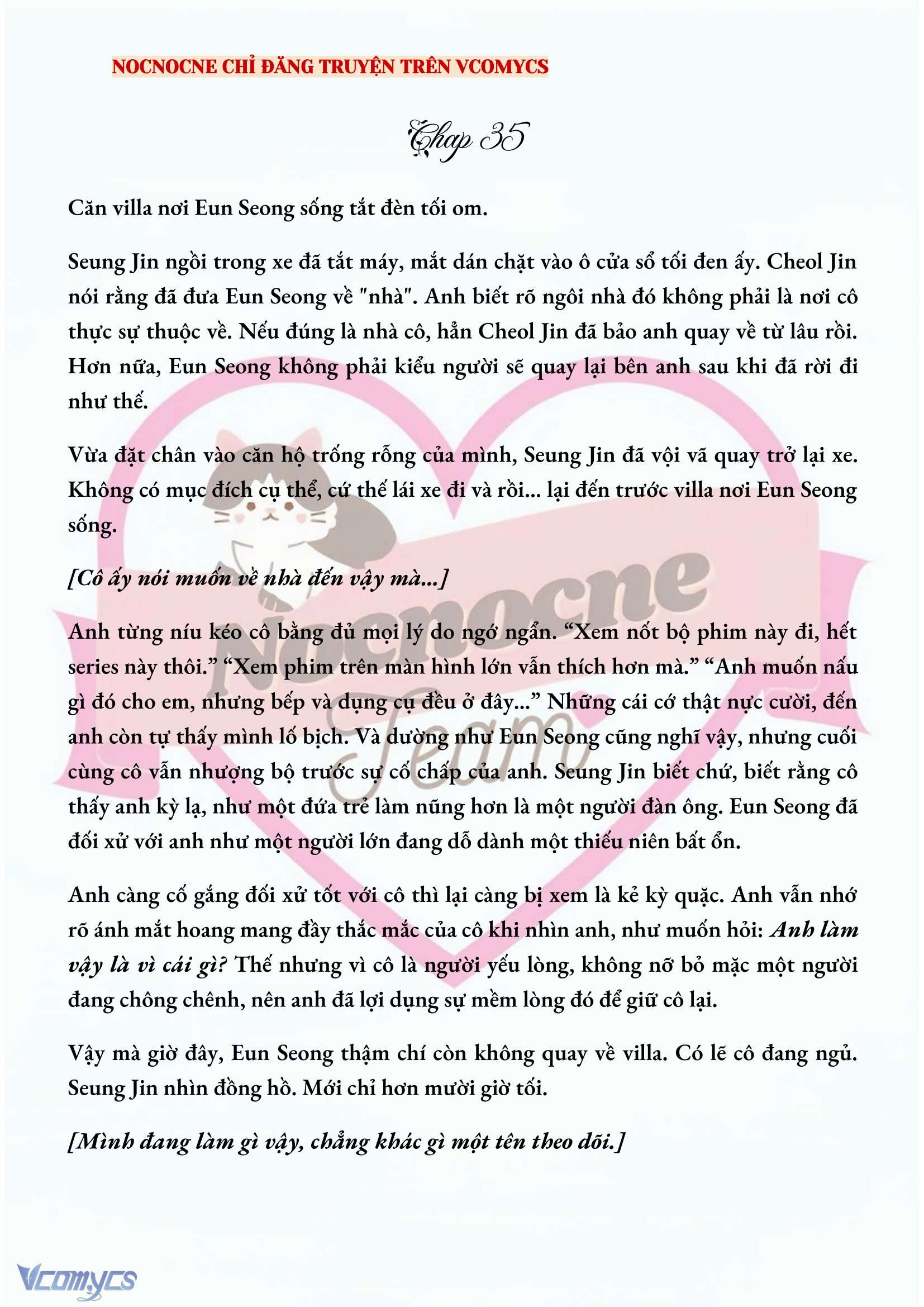 [NOVEL] CHÚNG TA KẾT THÚC VÀO MÙA THU Chap 35 - Trang 2