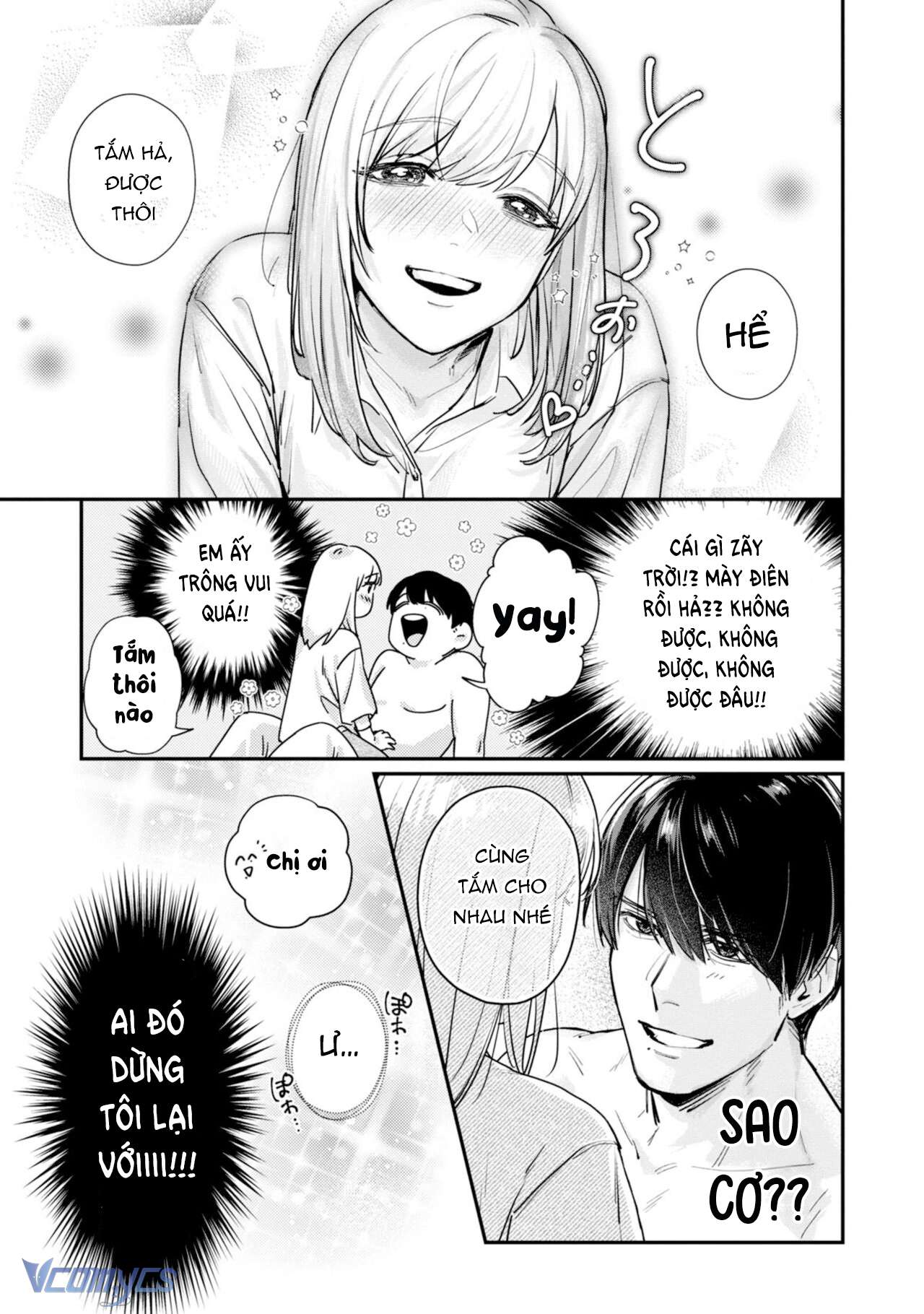 Chị Thích Ngực Tôi Đúng Không?! Chap 1 - Trang 2