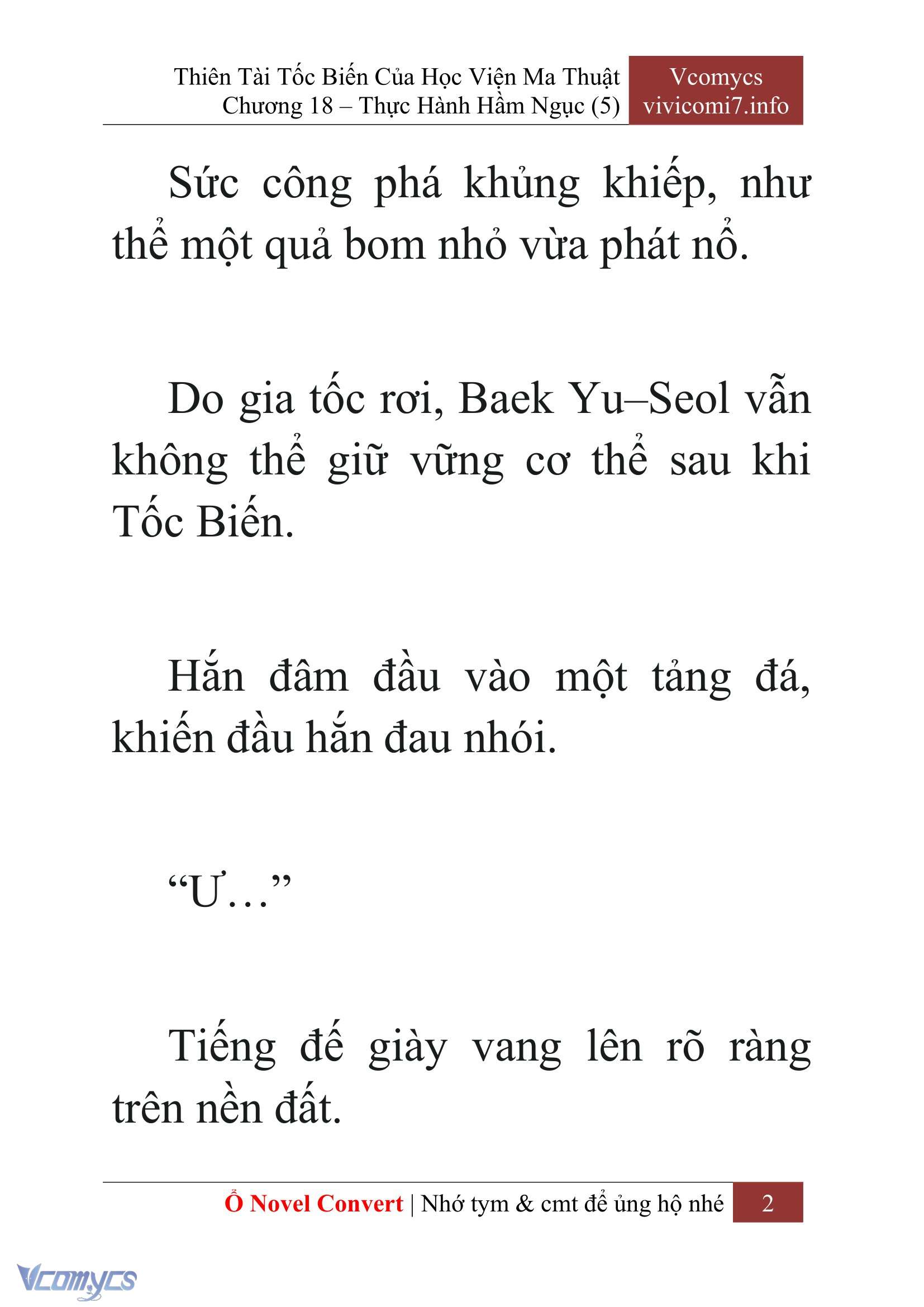 [Novel] Thiên Tài Tốc Biến Của Học Viện Ma Thuật Chap 18 - Next 