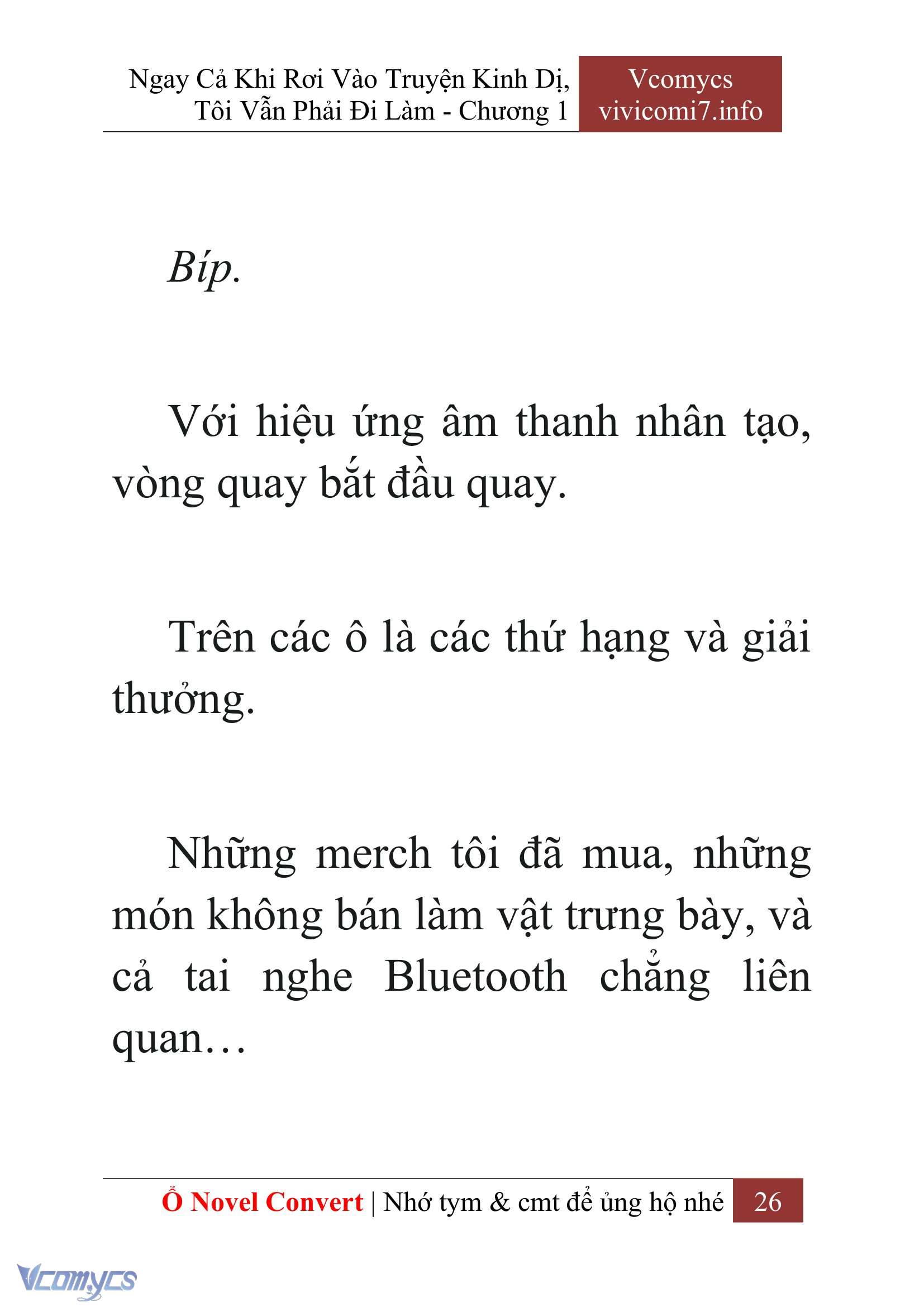 [Novel] Ngay Cả Khi Rơi Vào Truyện Kinh Dị, Tôi Vẫn Phải Đi Làm Chap 1 - Trang 2