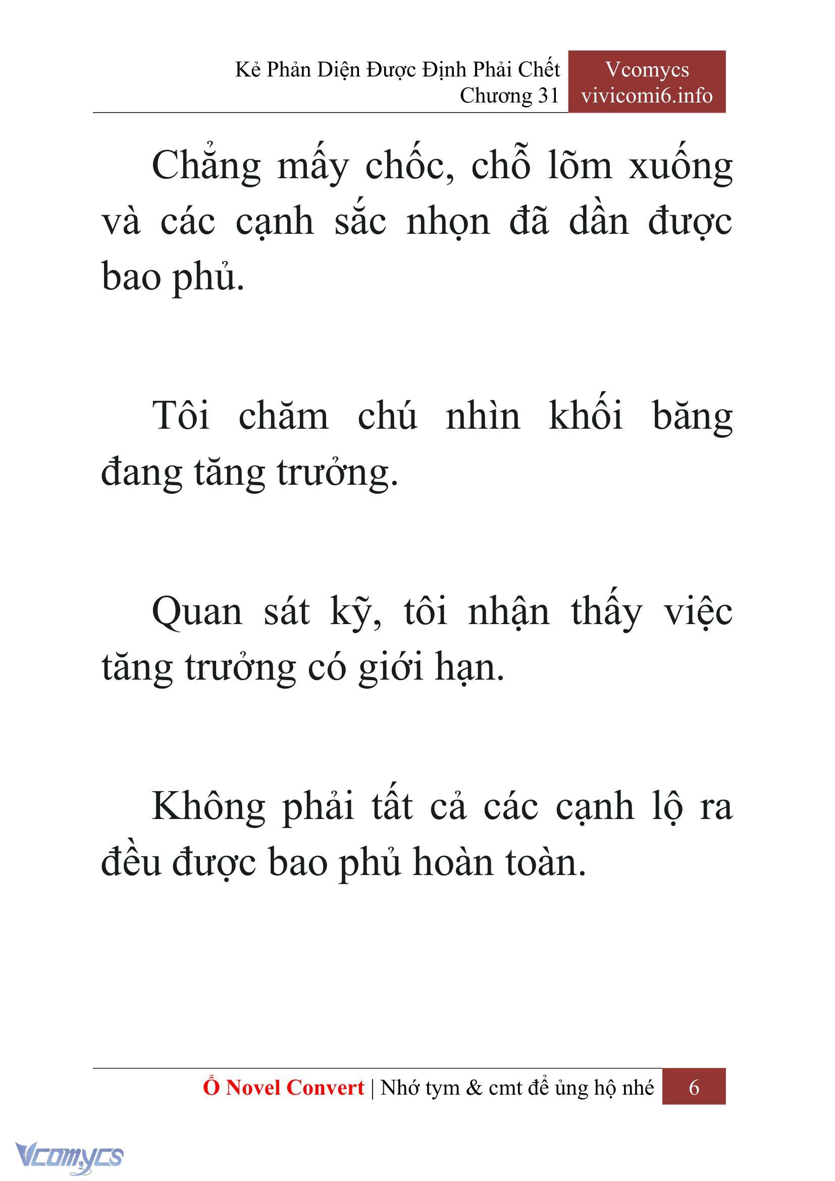 [Novel] Kẻ Phản Diện Được Định Phải Chết Chap 31 - Trang 2
