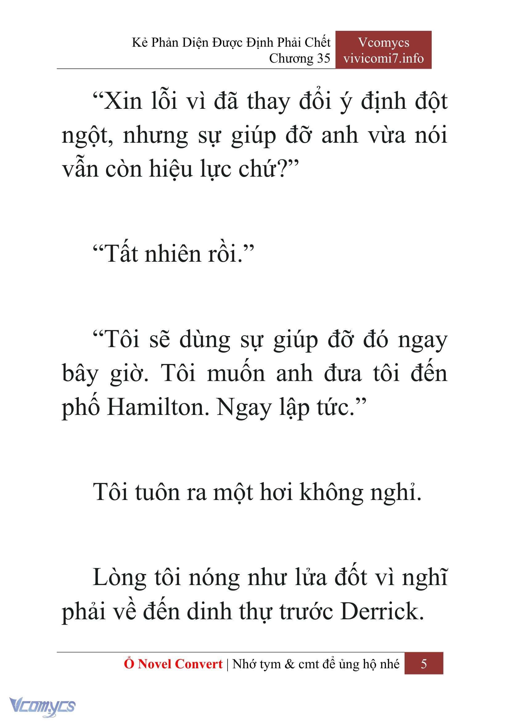 [Novel] Kẻ Phản Diện Được Định Phải Chết Chap 35 - Next 