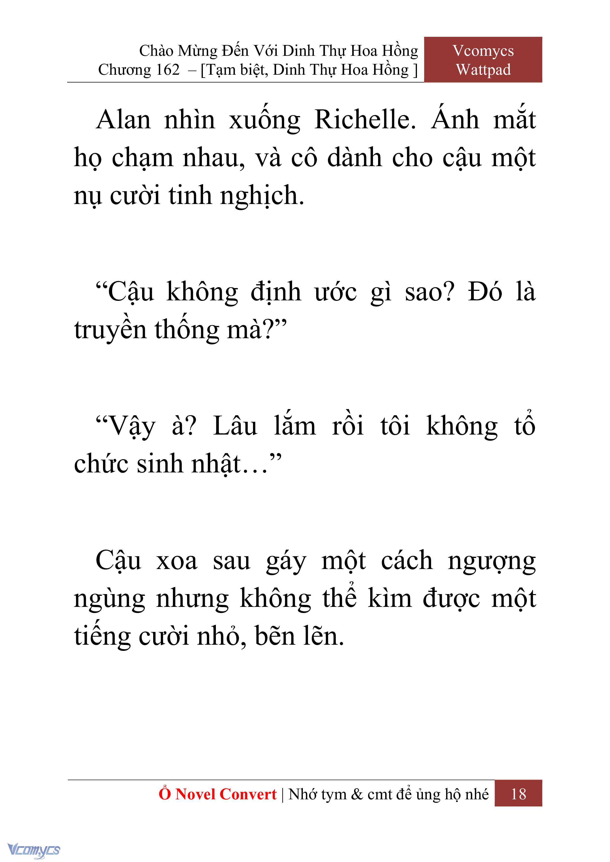 [Novel] Chào Mừng Đến Với Dinh Thự Hoa Hồng Chap 162 - Trang 2