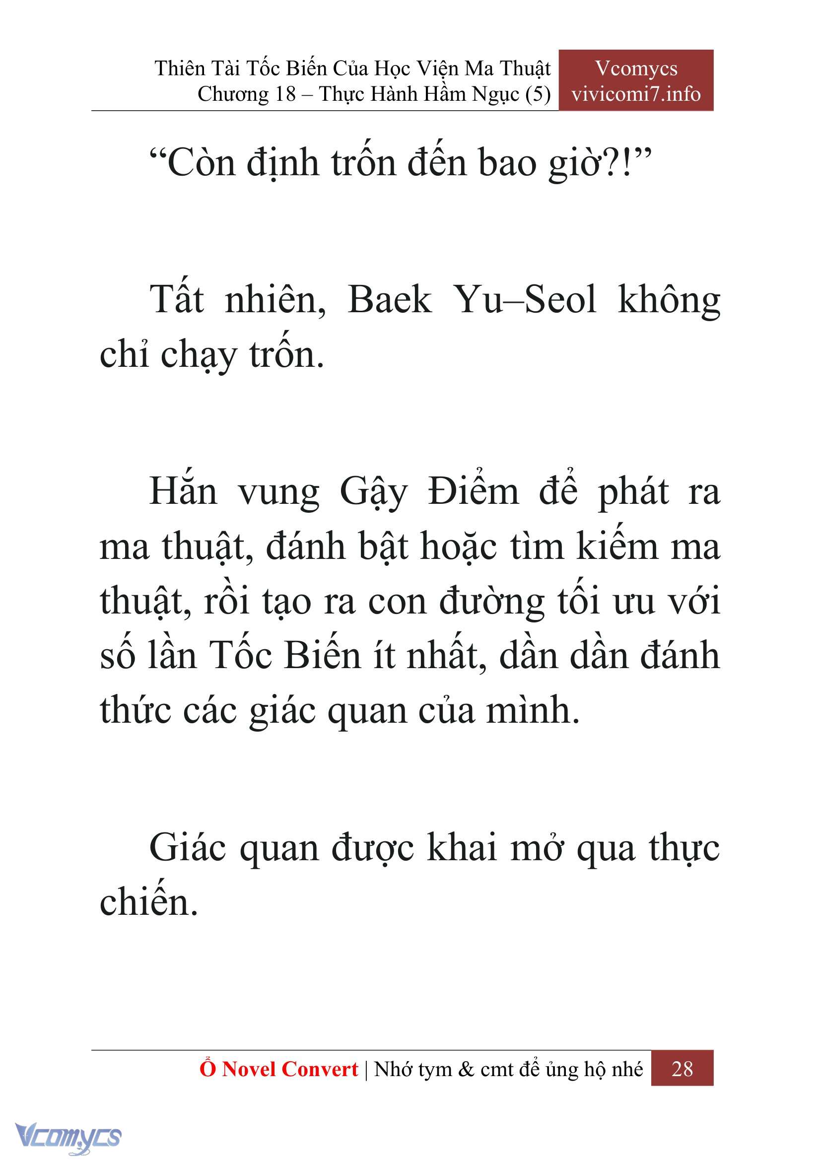 [Novel] Thiên Tài Tốc Biến Của Học Viện Ma Thuật Chap 18 - Next 