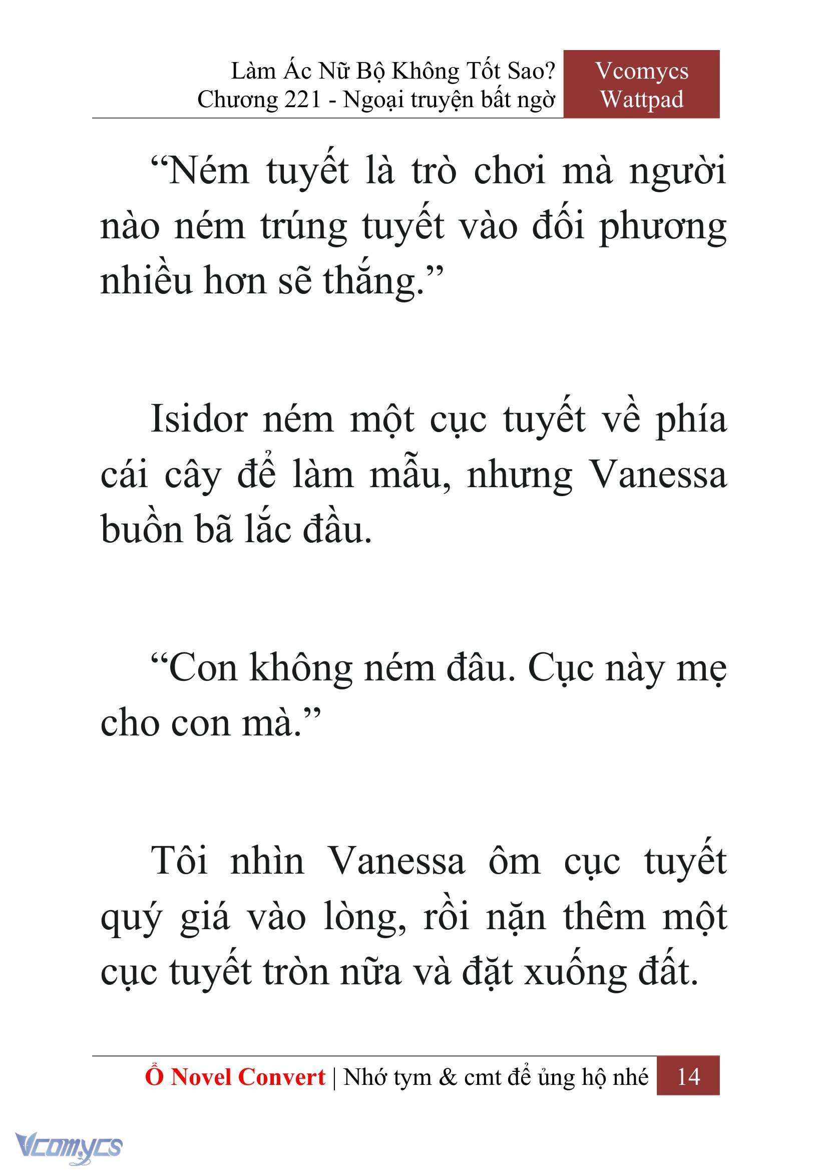 [Novel] Làm Ác Nữ Bộ Không Tốt Sao? Chap 221 - Trang 2