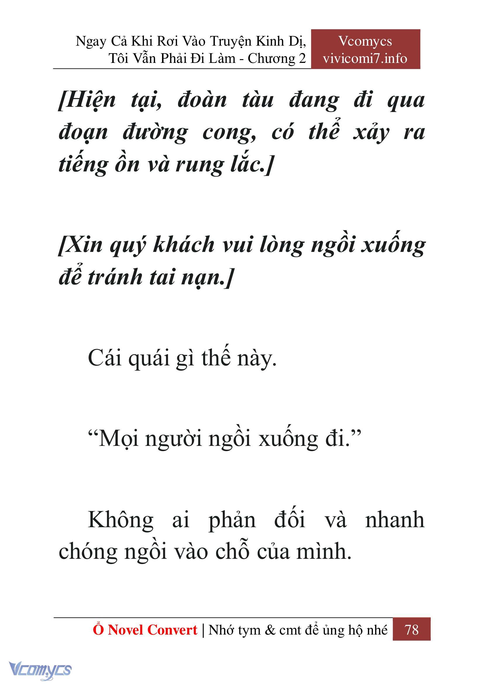 [Novel] Ngay Cả Khi Rơi Vào Truyện Kinh Dị, Tôi Vẫn Phải Đi Làm Chap 2 - Next 