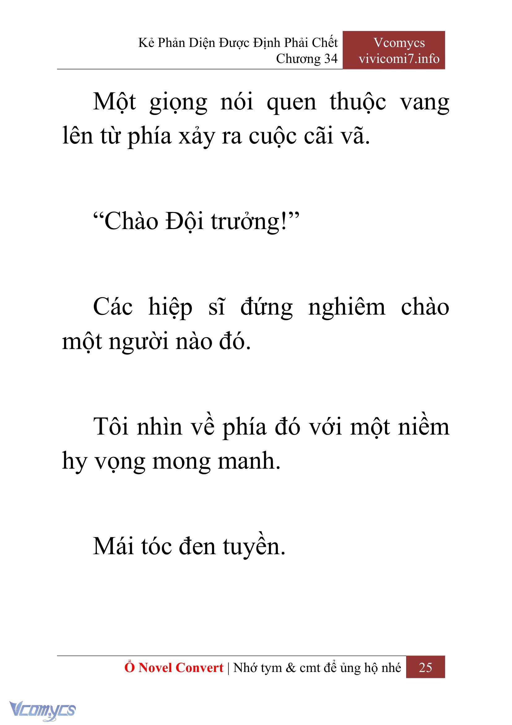 [Novel] Kẻ Phản Diện Được Định Phải Chết Chap 34 - Next 