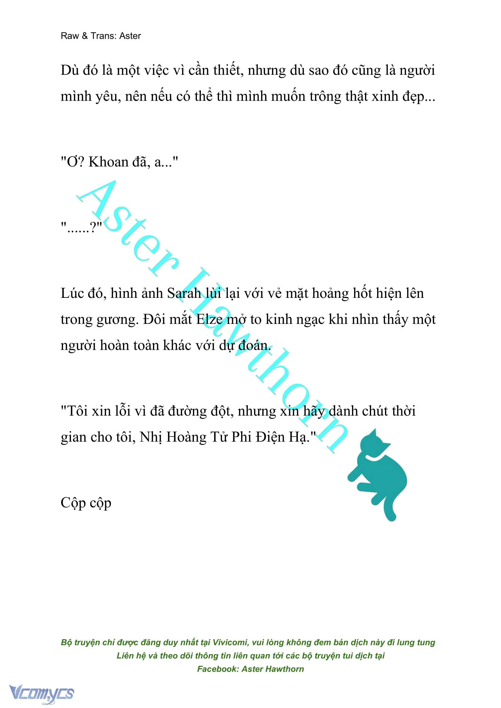 [NOVEL] Anh Hùng Khao Khát Sự Sa Ngã Của Thánh Nữ Chap 82 - Trang 2