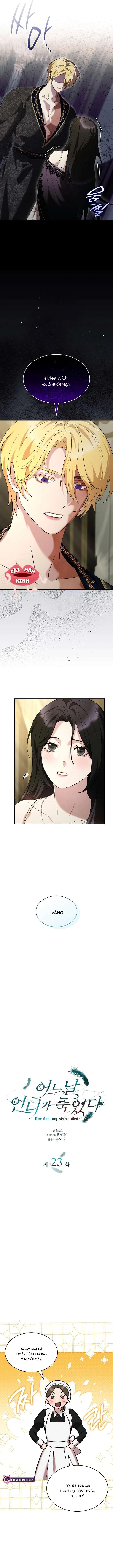 Vào Ngày Mà Chị Gái Tôi Qua Đời Chap 23 - Trang 2