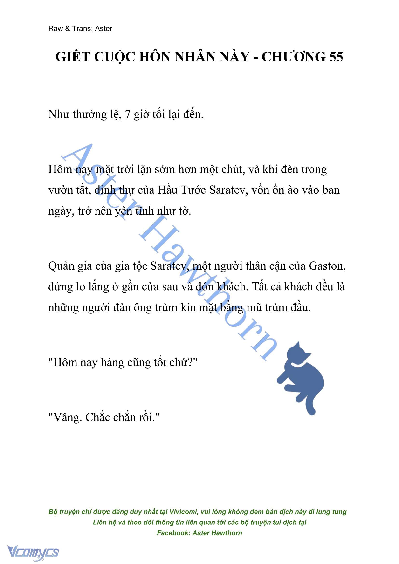 [NOVEL] Giết Cuộc Hôn Nhân Này Chap 55 - Next Chap 56