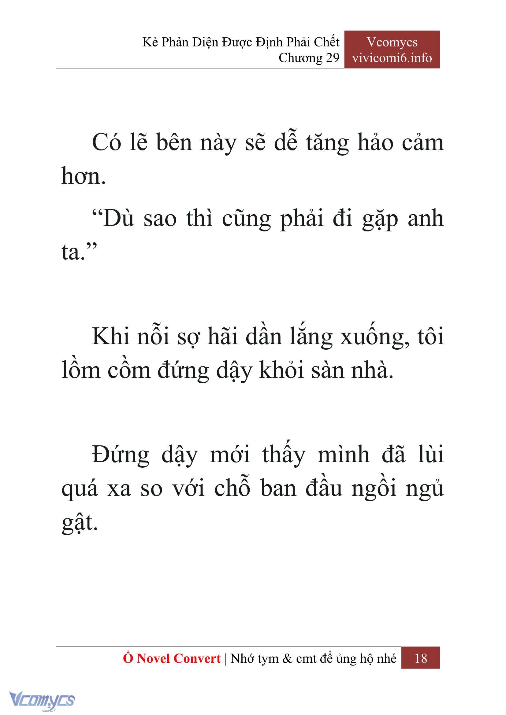 [Novel] Kẻ Phản Diện Được Định Phải Chết Chap 29 - Trang 2