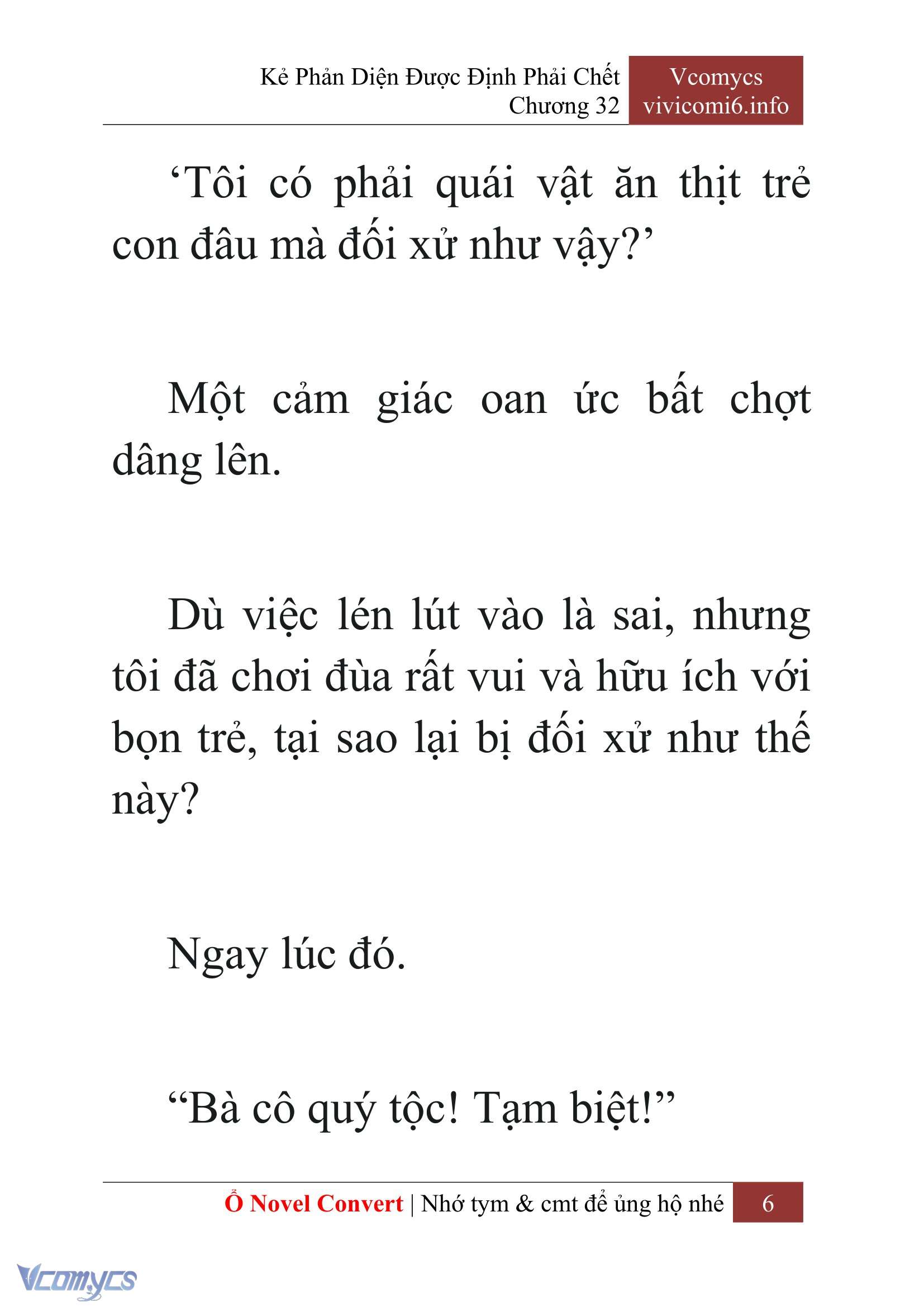 [Novel] Kẻ Phản Diện Được Định Phải Chết Chap 32 - Next Chap 33