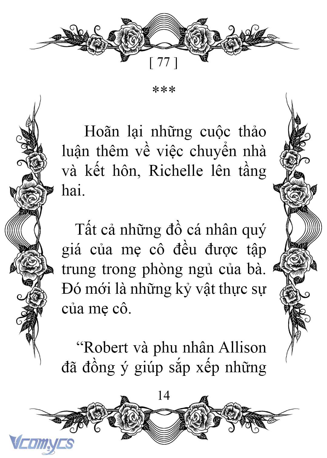 [Novel] Chào Mừng Đến Với Dinh Thự Hoa Hồng Chap 77 - Trang 2