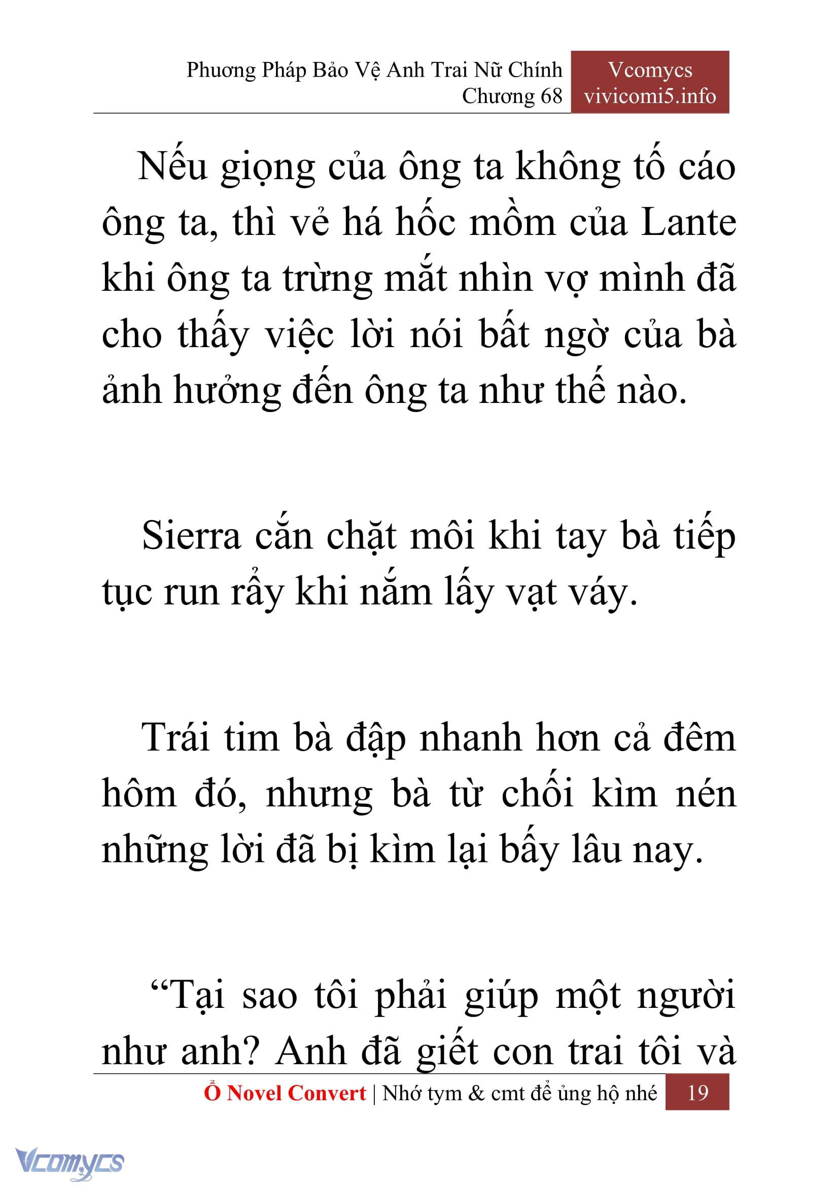 [Novel] Phương Pháp Bảo Vệ Anh Trai Nữ Chính Chap 68 - Trang 2