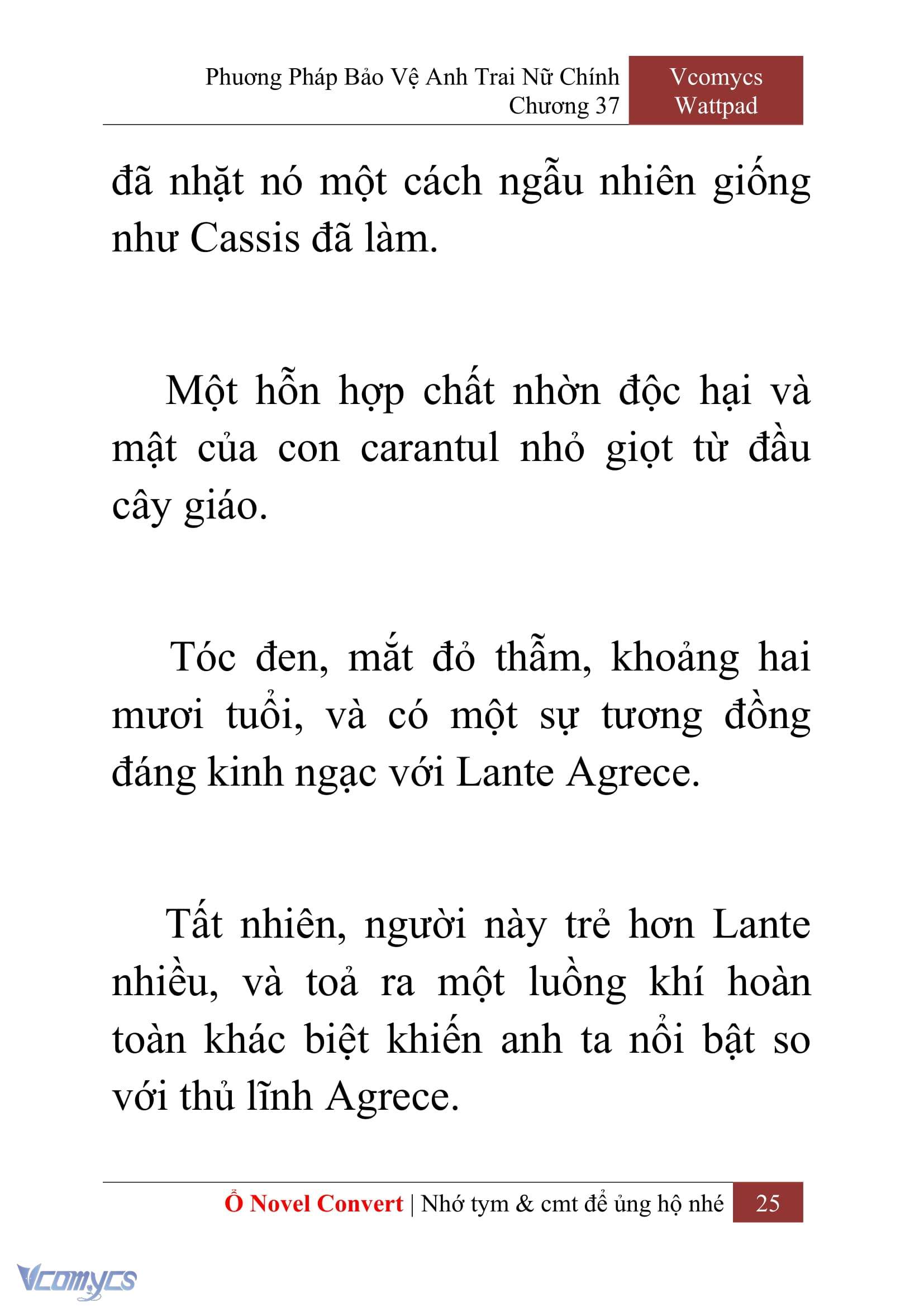 [Novel] Phương Pháp Bảo Vệ Anh Trai Nữ Chính Chap 37 - Trang 2