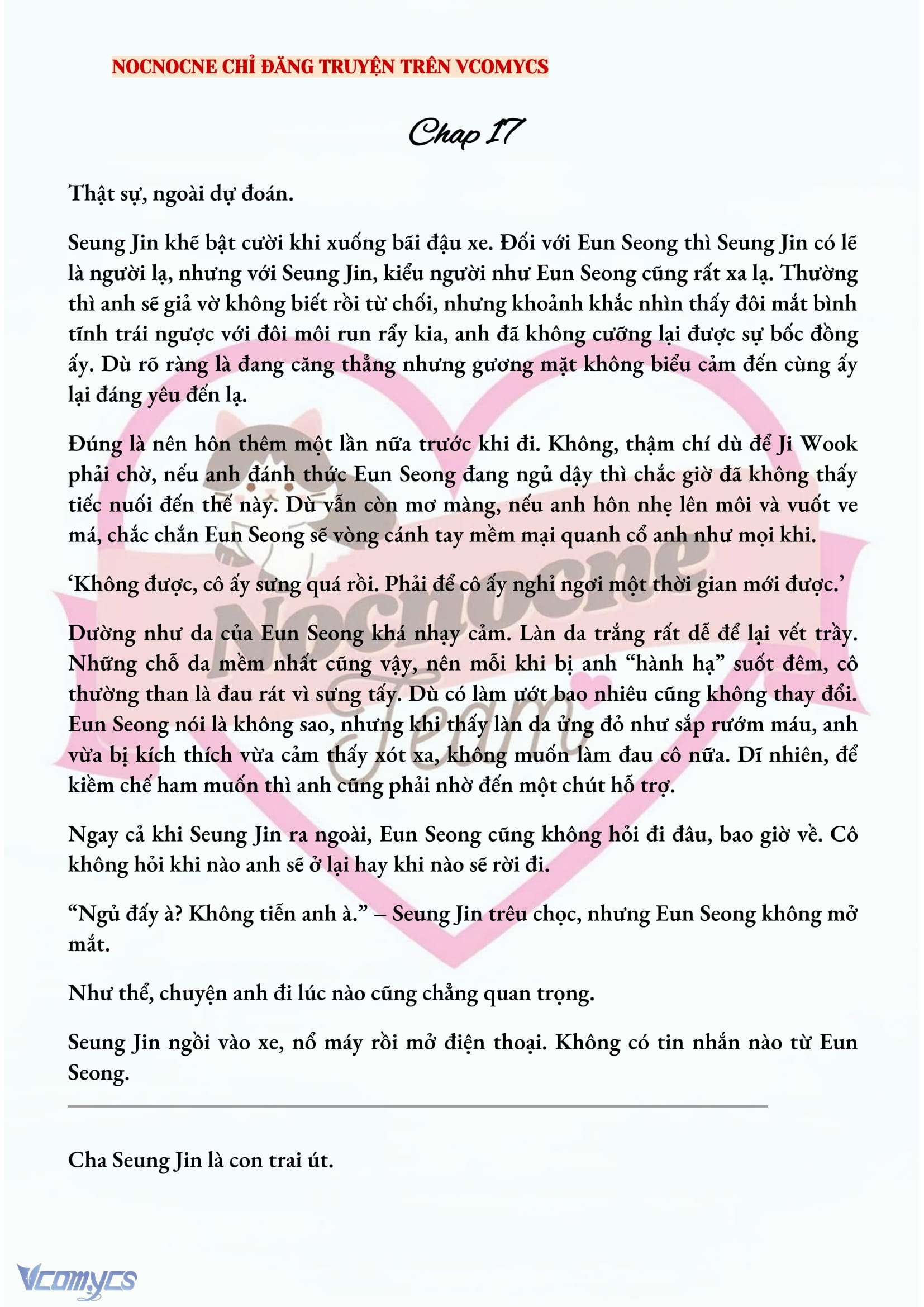 [NOVEL] CHÚNG TA KẾT THÚC VÀO MÙA THU Chap 17 - Trang 2
