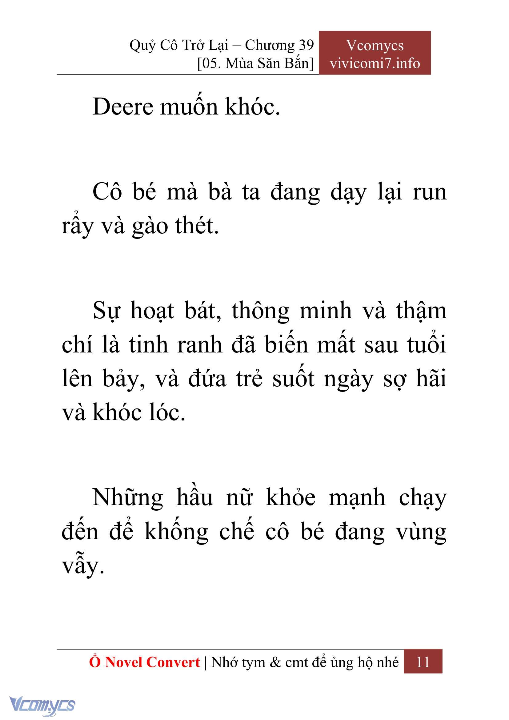[Novel] Quý Cô Trở Lại Chap 39 - Trang 2