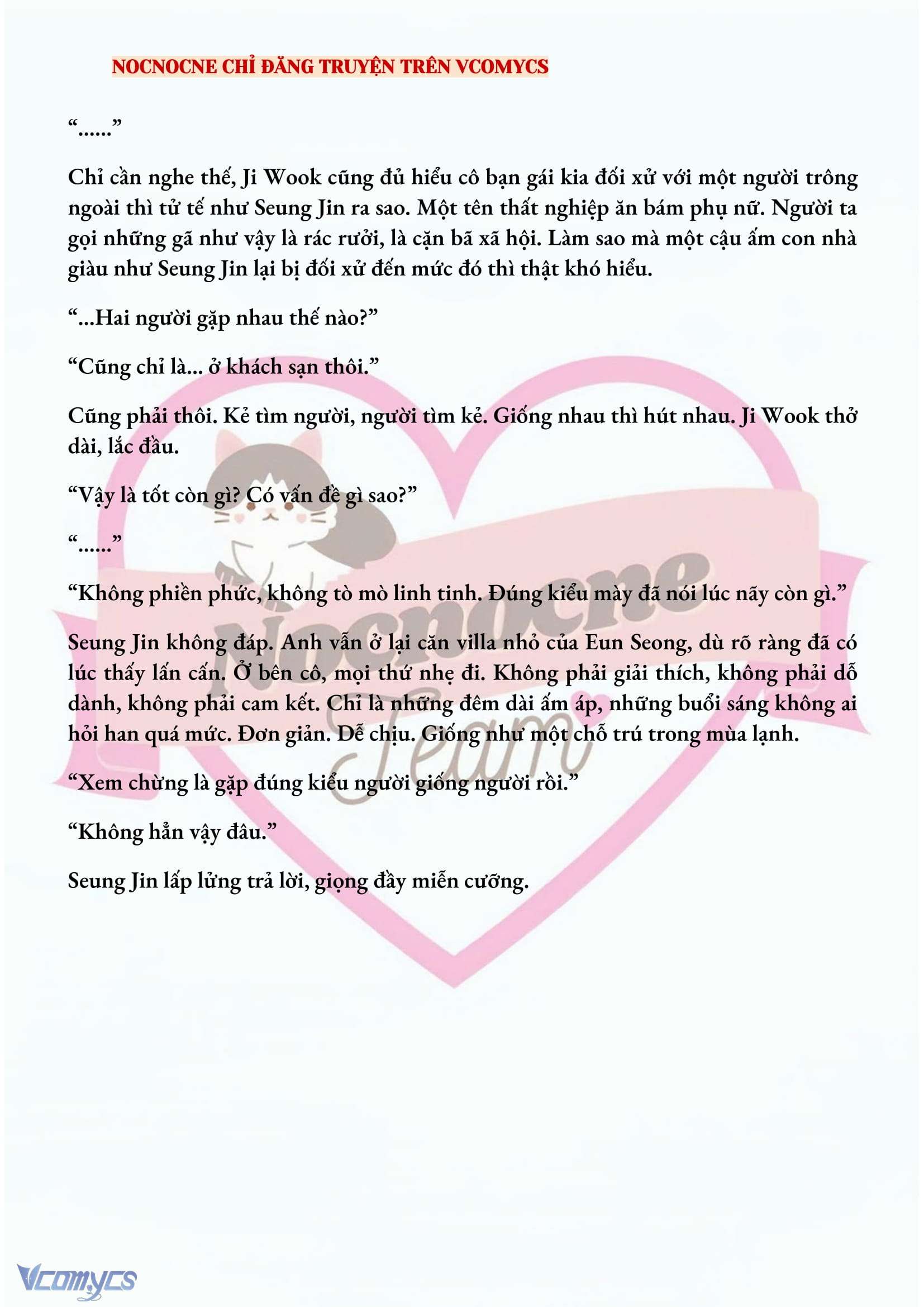 [NOVEL] CHÚNG TA KẾT THÚC VÀO MÙA THU Chap 19 - Trang 2