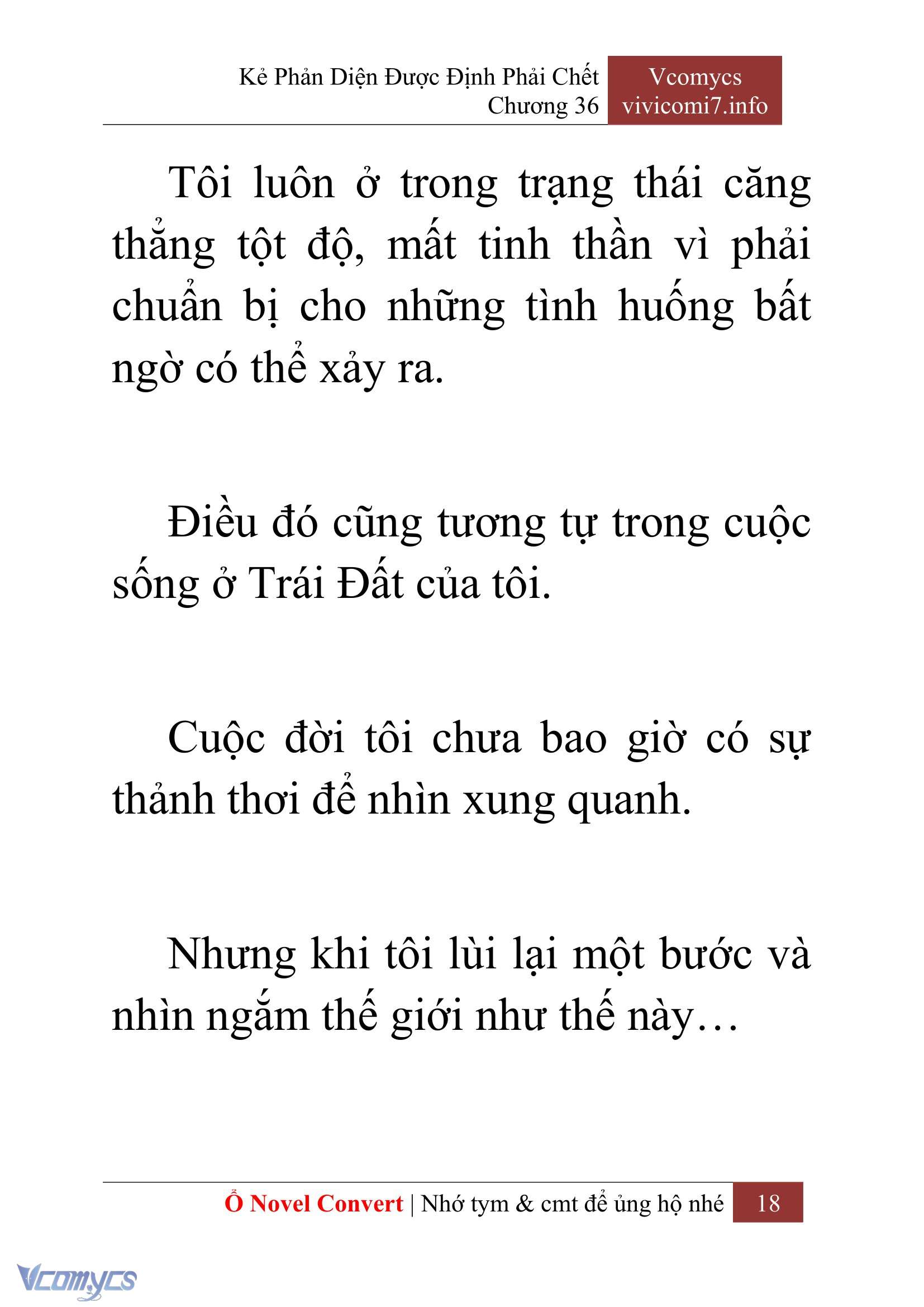 [Novel] Kẻ Phản Diện Được Định Phải Chết Chap 36 - Trang 2
