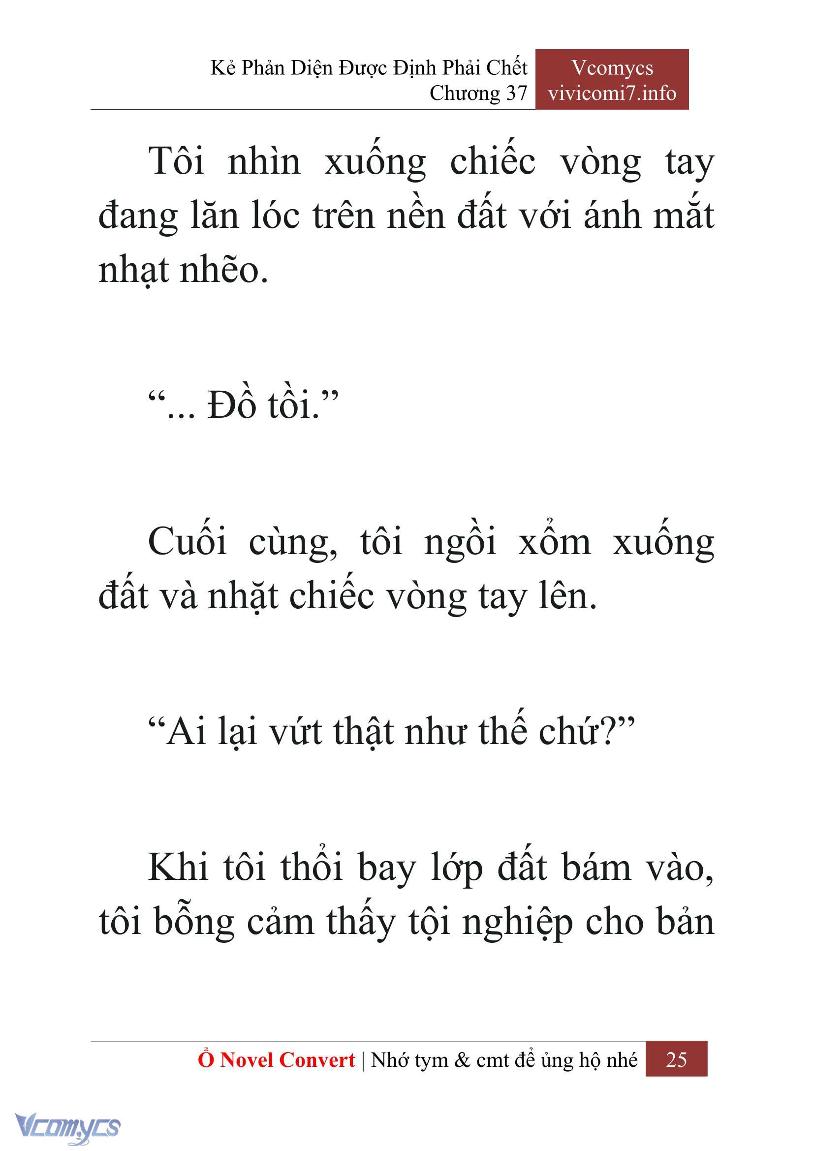 [Novel] Kẻ Phản Diện Được Định Phải Chết Chap 37 - Trang 2