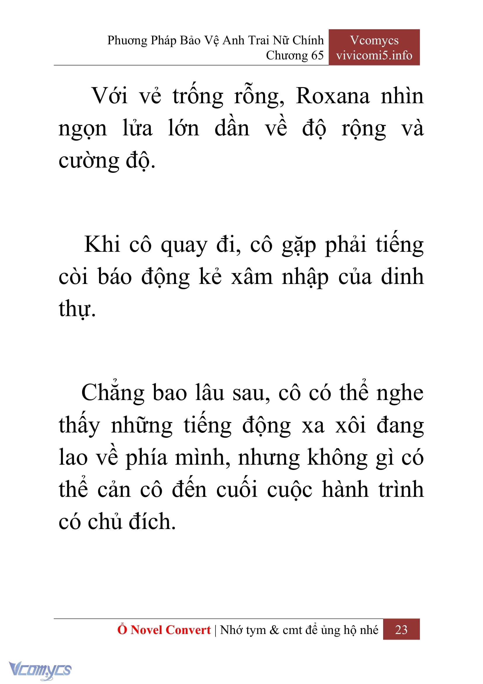 [Novel] Phương Pháp Bảo Vệ Anh Trai Nữ Chính Chap 65 - Trang 2