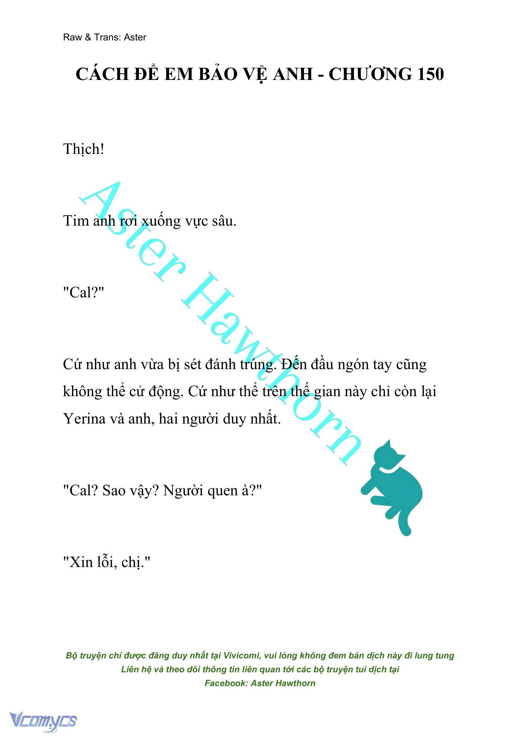 [NOVEL] Cách Để Em Bảo Vệ Anh Chap 150 - Trang 2