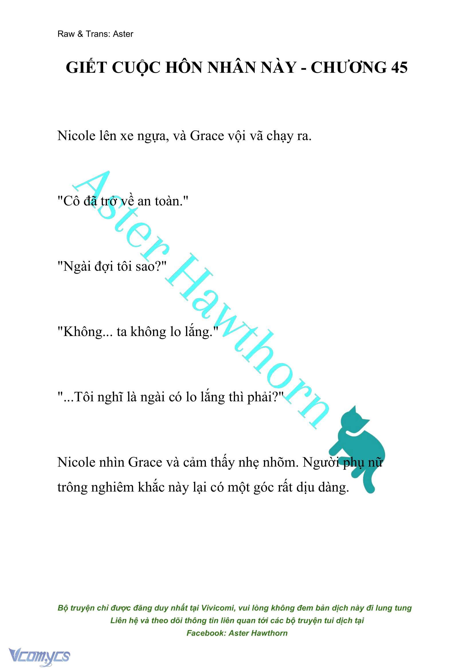 [NOVEL] Giết Cuộc Hôn Nhân Này Chap 45 - Trang 2