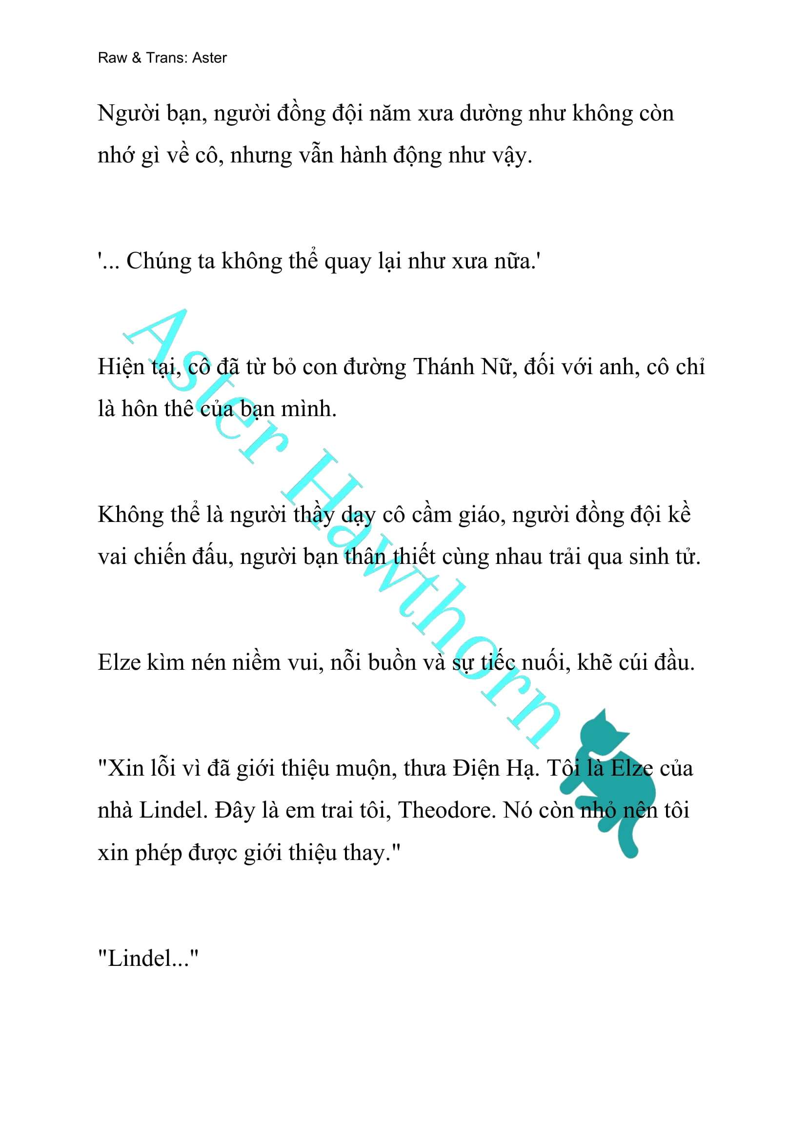 [NOVEL] Anh Hùng Khao Khát Sự Sa Ngã Của Thánh Nữ Chap 40 - Trang 2