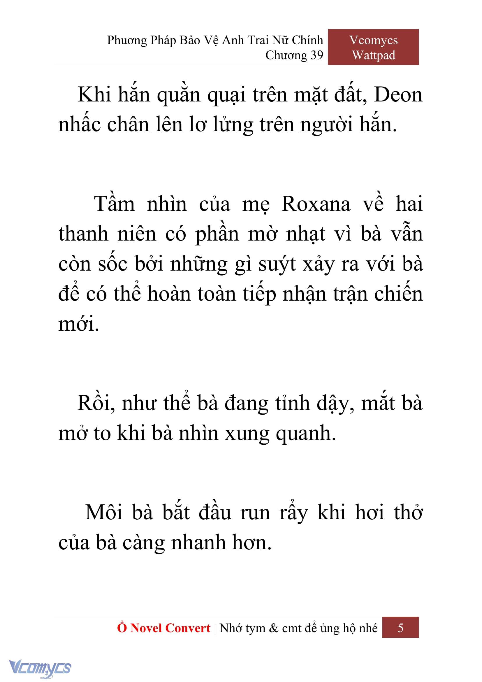 [Novel] Phương Pháp Bảo Vệ Anh Trai Nữ Chính Chap 39 - Trang 2