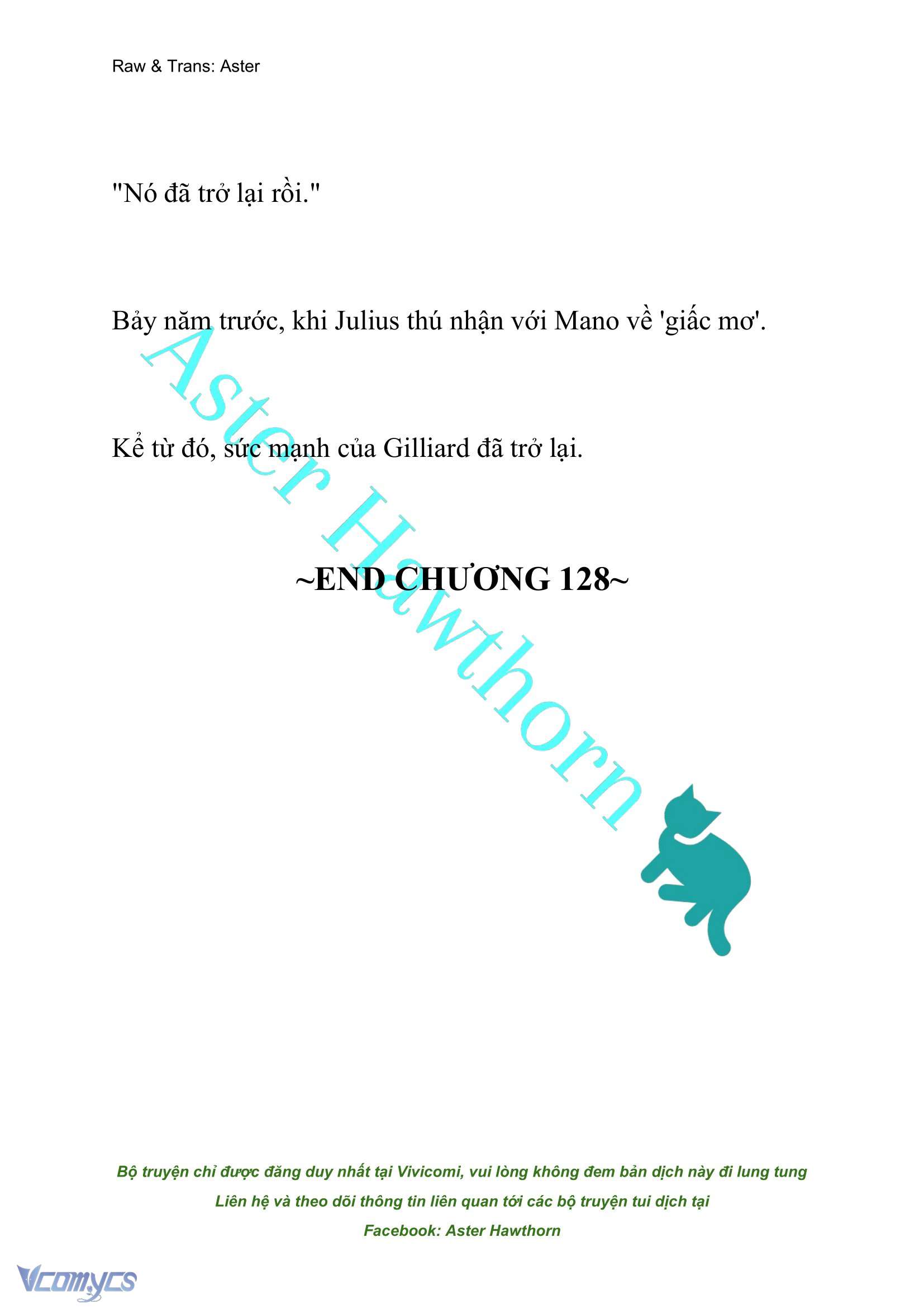 [NOVEL] Cách Để Em Bảo Vệ Anh Chap 128 - Trang 2