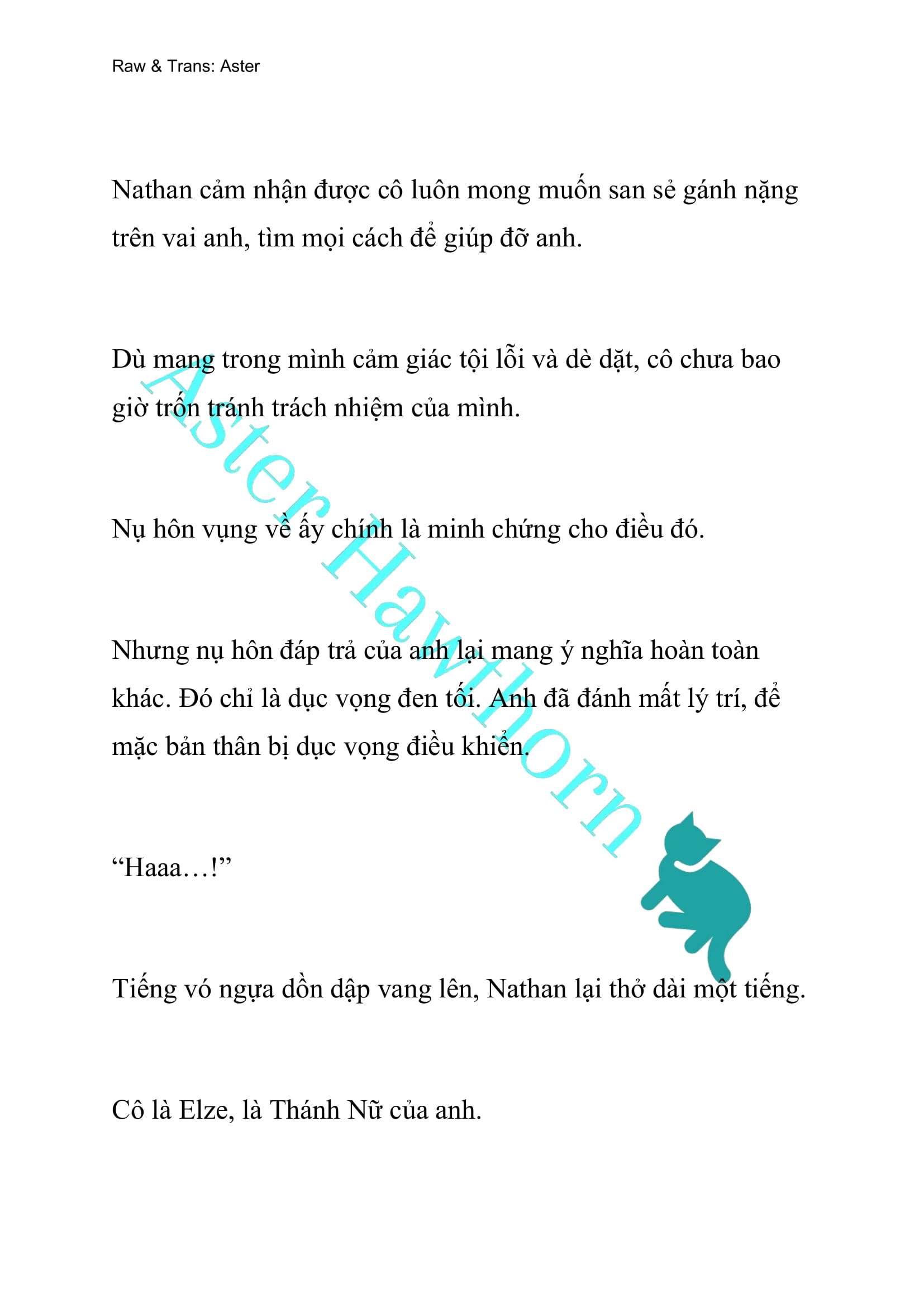 [NOVEL] Anh Hùng Khao Khát Sự Sa Ngã Của Thánh Nữ Chap 30 - Trang 2