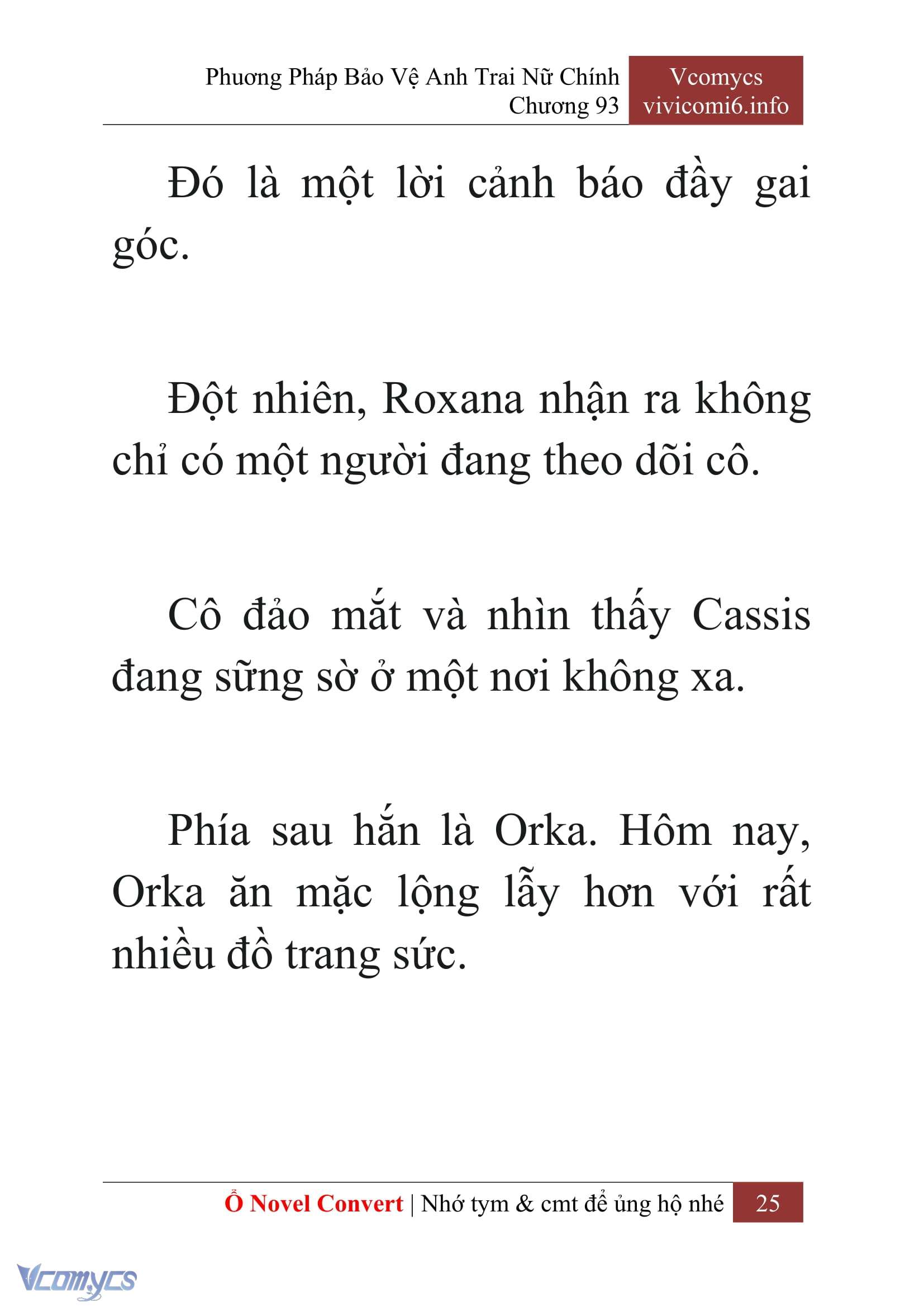 [Novel] Phương Pháp Bảo Vệ Anh Trai Nữ Chính Chap 93 - Trang 2