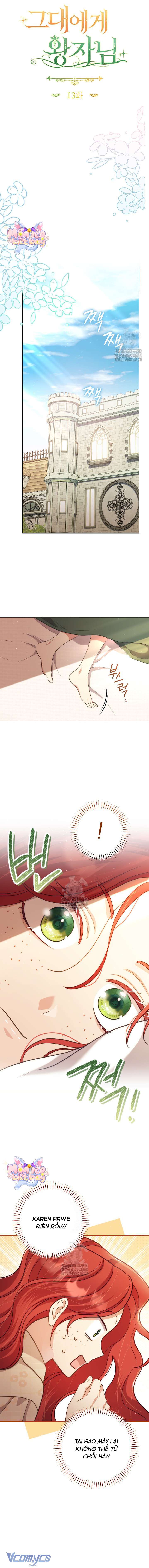 [18+] Vị Hoàng Tử Của Em Chap 13 - Trang 2