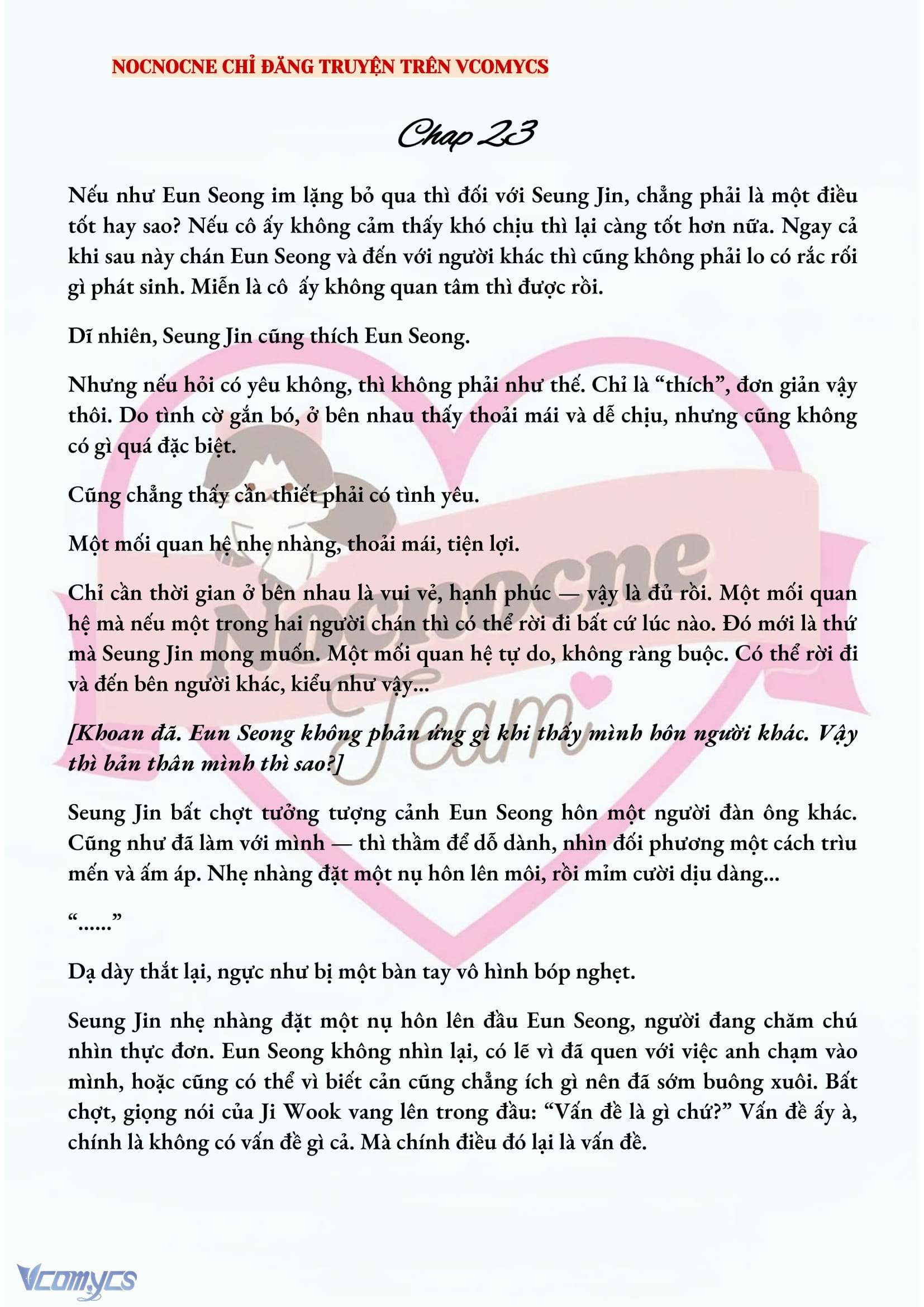 [NOVEL] CHÚNG TA KẾT THÚC VÀO MÙA THU Chap 23 - Trang 2