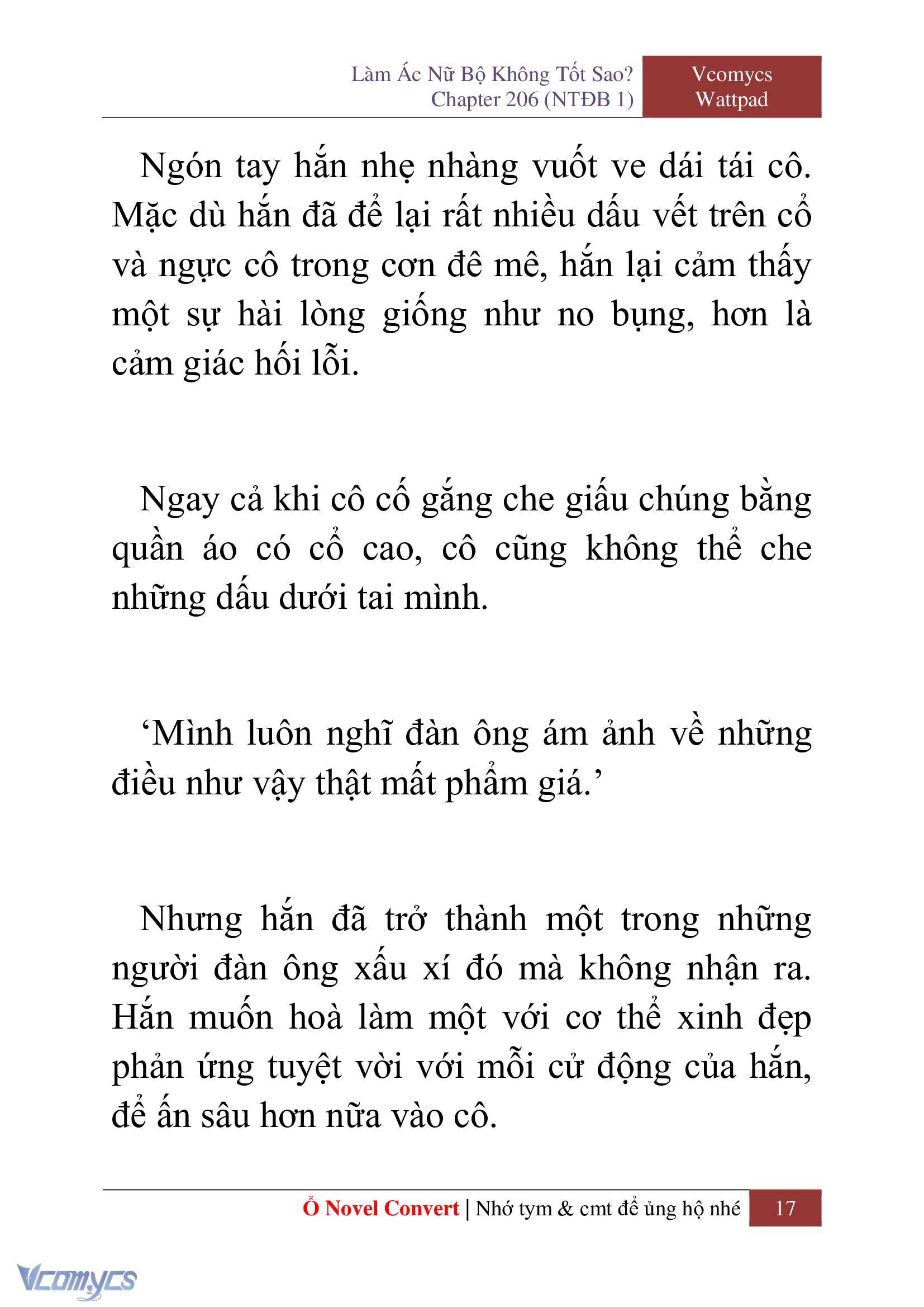 [Novel] Làm Ác Nữ Bộ Không Tốt Sao? Chap 206 - Trang 2