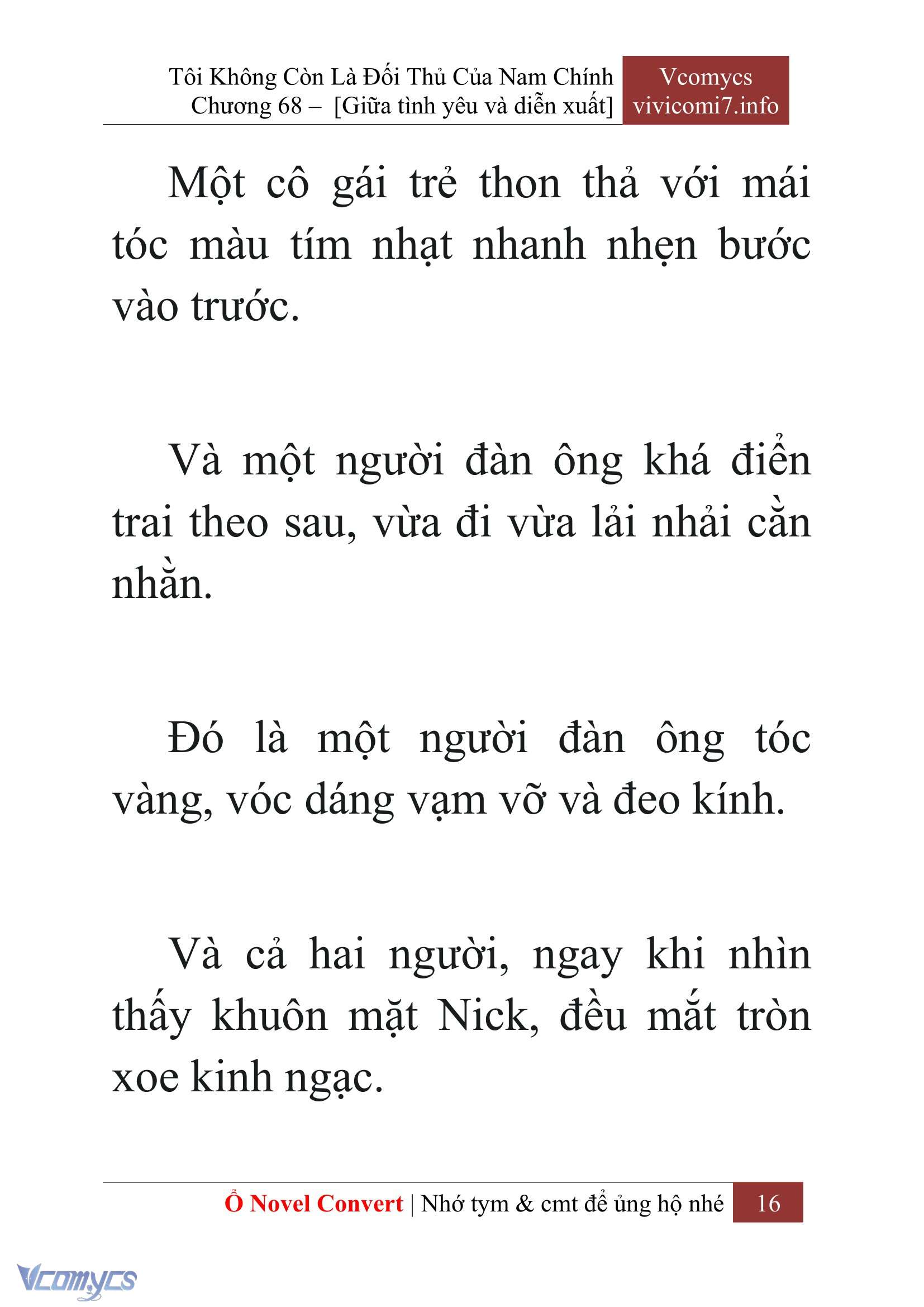 [Novel] Tôi Không Còn Là Đối Thủ Của Nam Chính Chap 68 - Trang 2