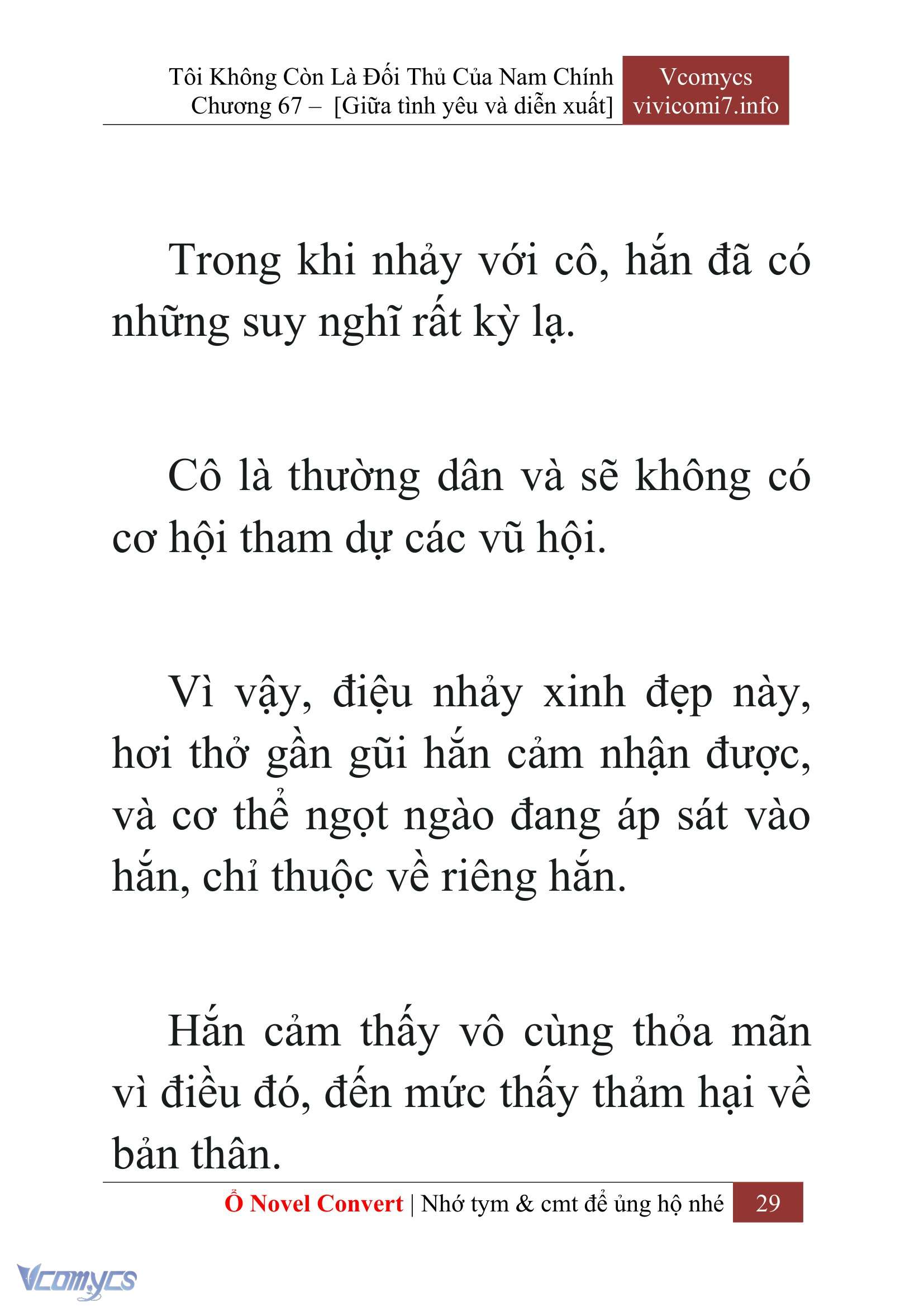 [Novel] Tôi Không Còn Là Đối Thủ Của Nam Chính Chap 67 - Trang 2