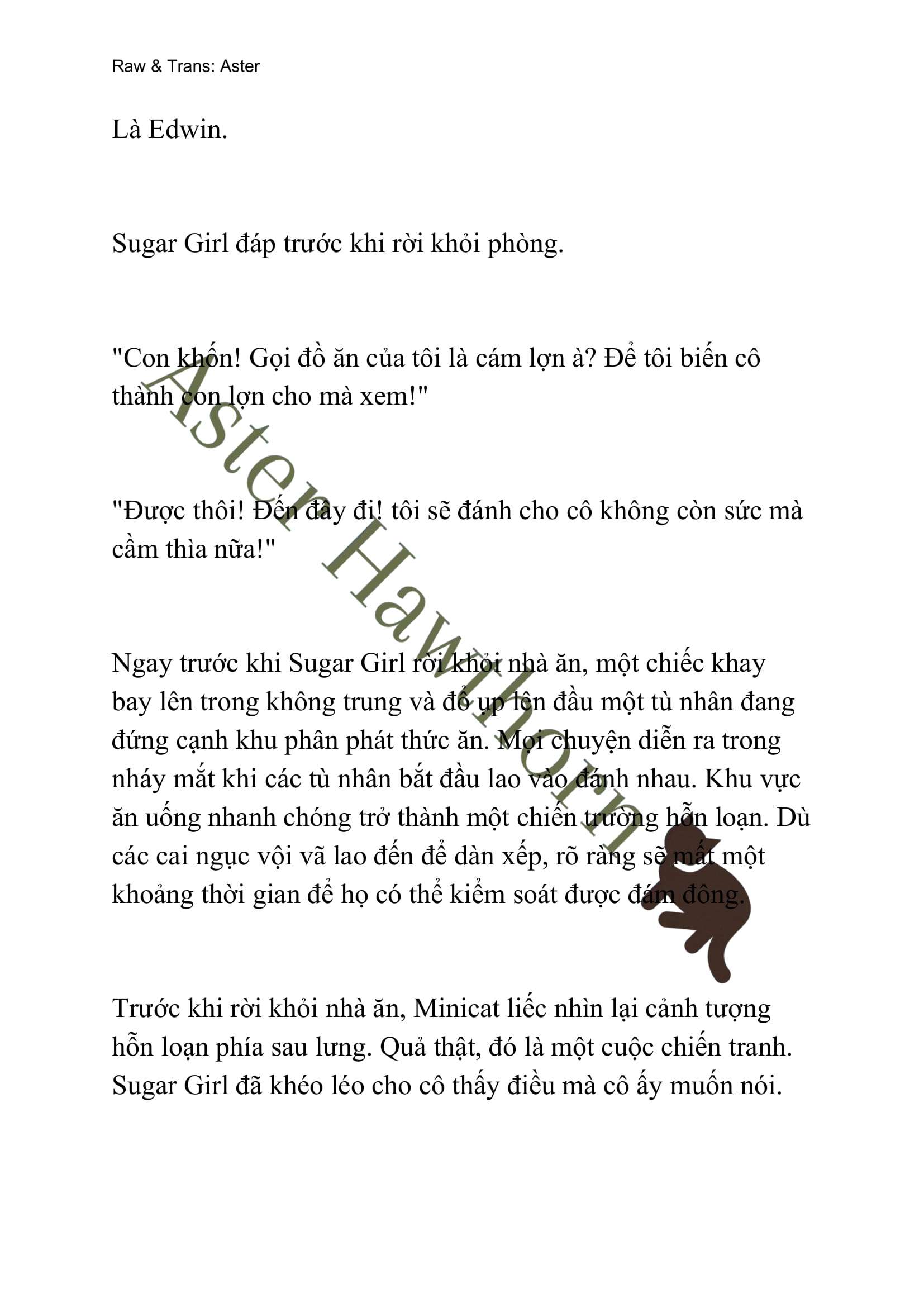[NOVEL] Tình Yêu Chốn Ngục Tù Chap 37 - Trang 2